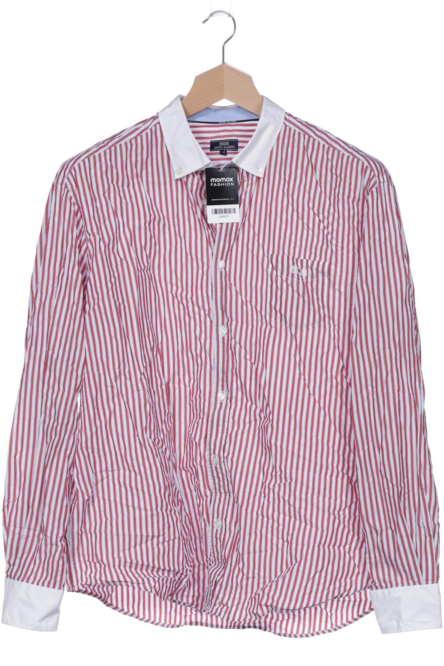 

Serge Blanco Herren Hemd, rot, Gr. 58