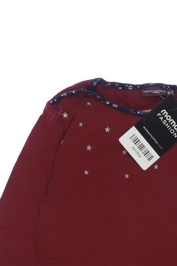 Thumbnail - Sergeant Major Damen Langarmshirt, bordeaux, Gr. 122