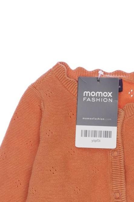 Thumbnail - Sergeant Major Mädchen Strickjacke, orange, Gr. 74