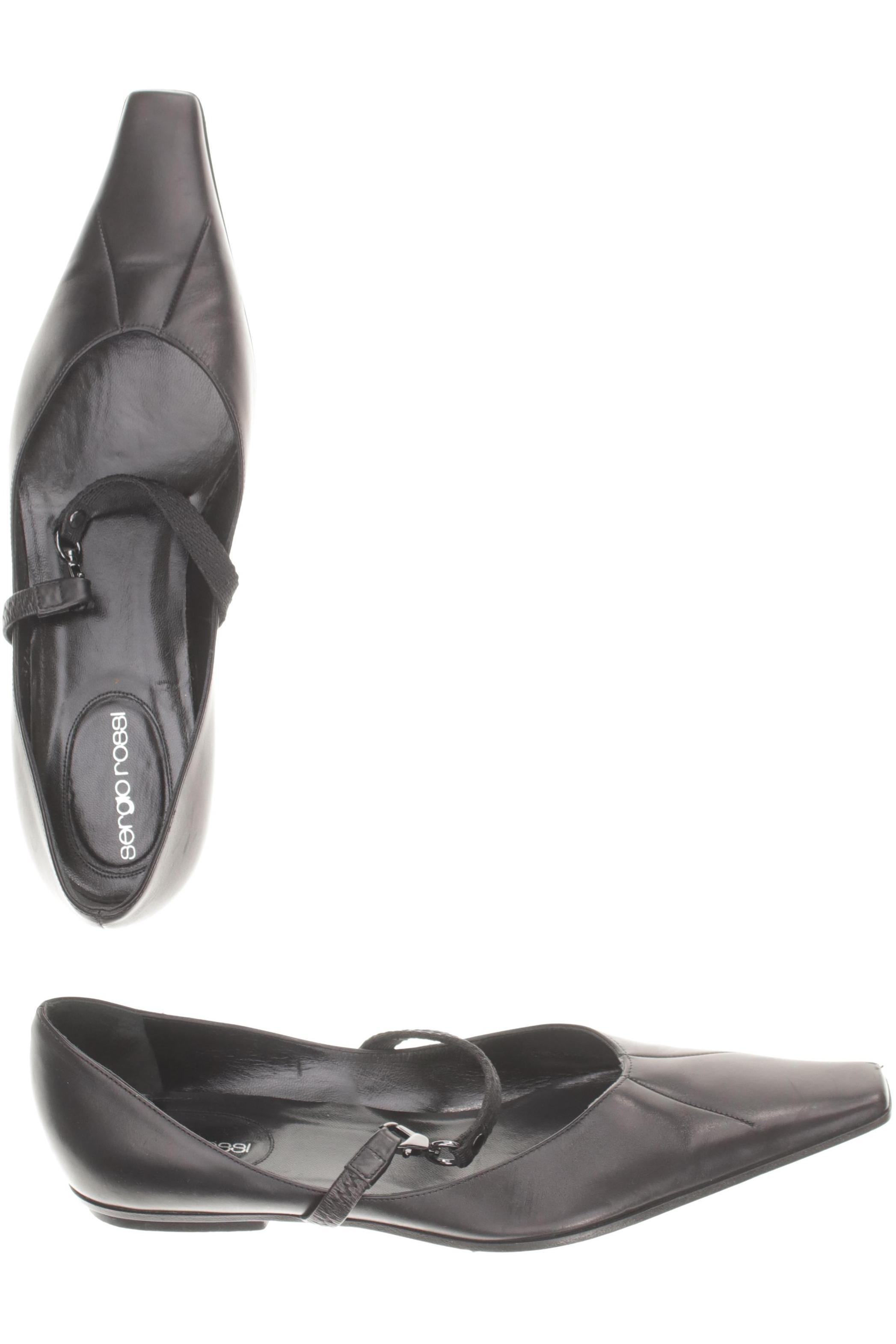 

Sergio Rossi Damen Ballerinas, schwarz, Gr. 37.5