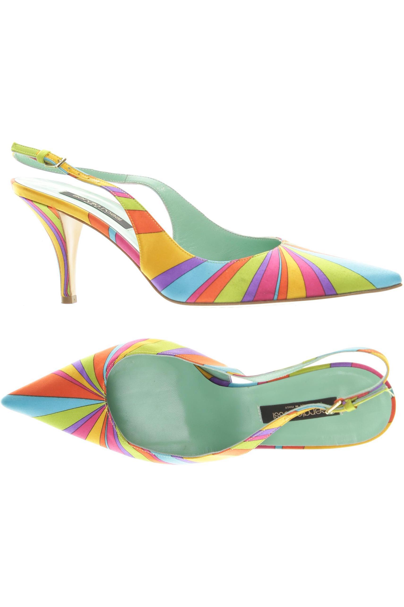 

Sergio Rossi Damen Sandale, mehrfarbig, Gr. 38