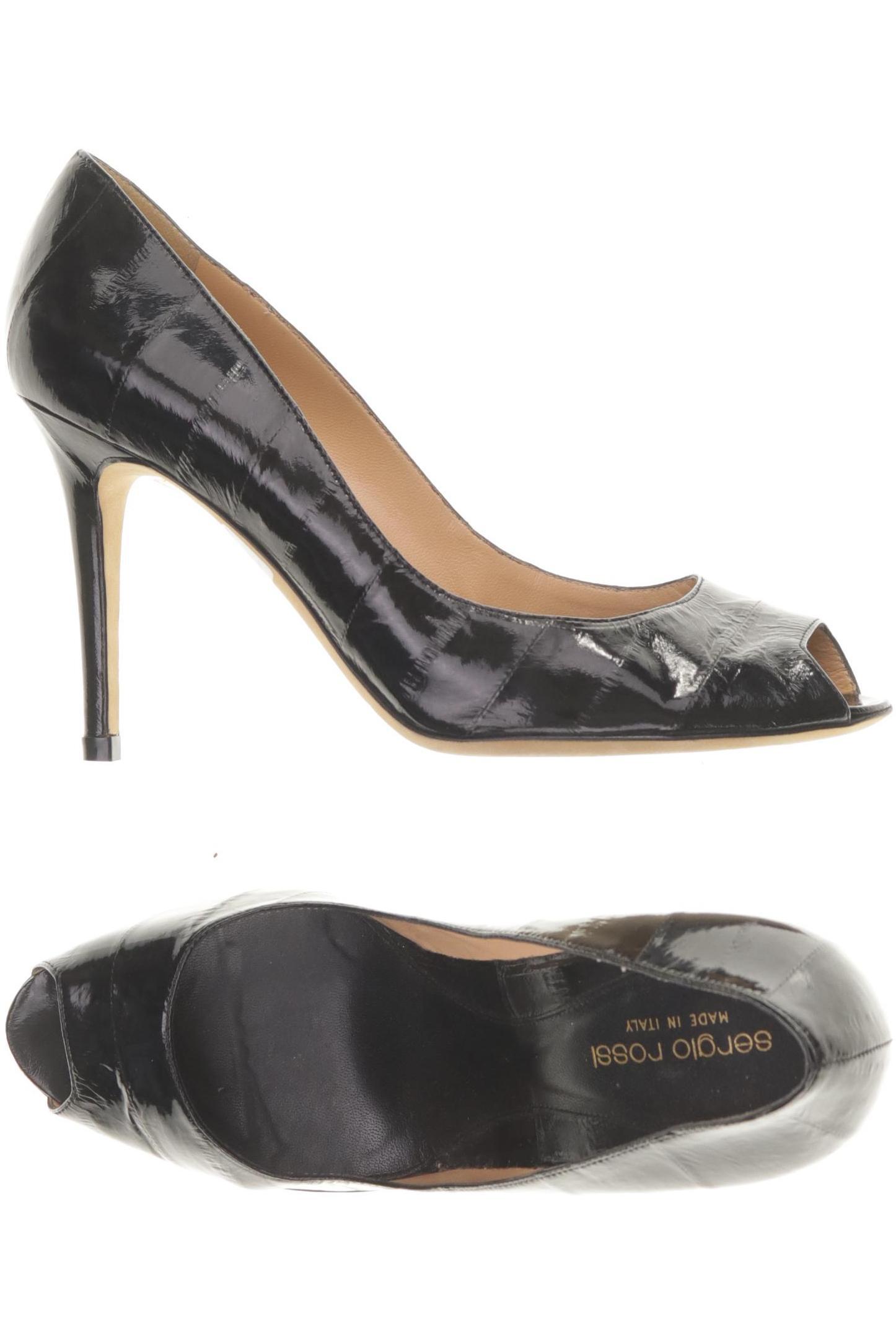 

Sergio Rossi Damen Pumps, schwarz, Gr. 38