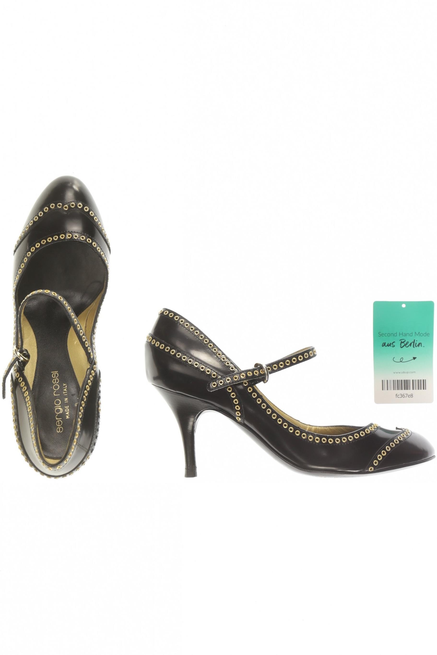 

Sergio Rossi Damen Pumps, schwarz, Gr. 37