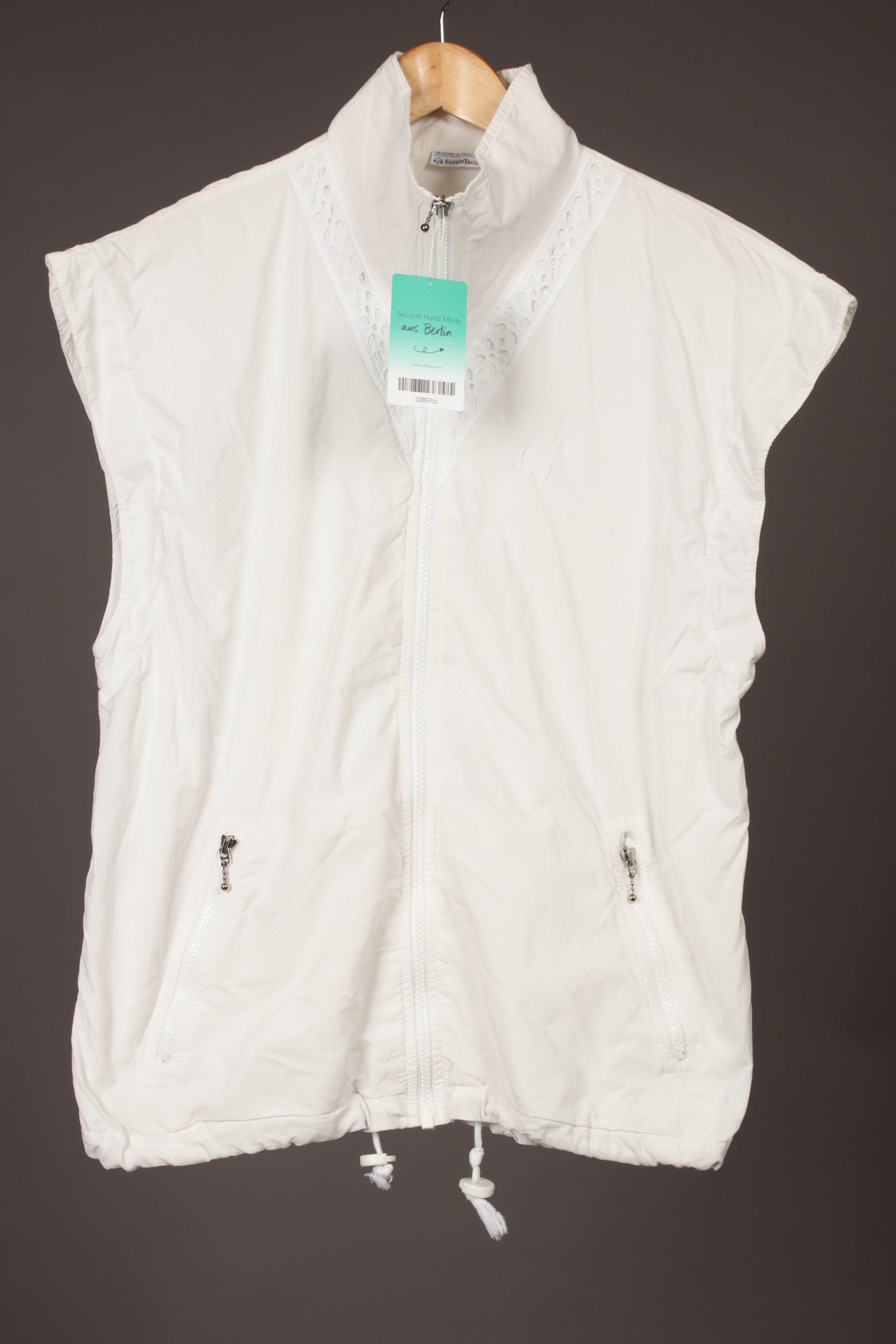 Thumbnail - Sergio Tacchini Herren Weste, weiß, Gr. 44