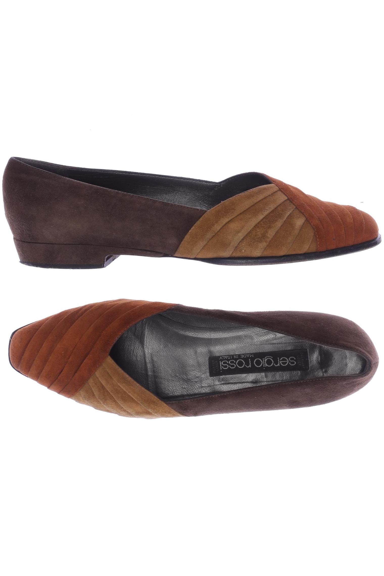 

Sergio Rossi Damen Ballerinas, braun, Gr. 38.5