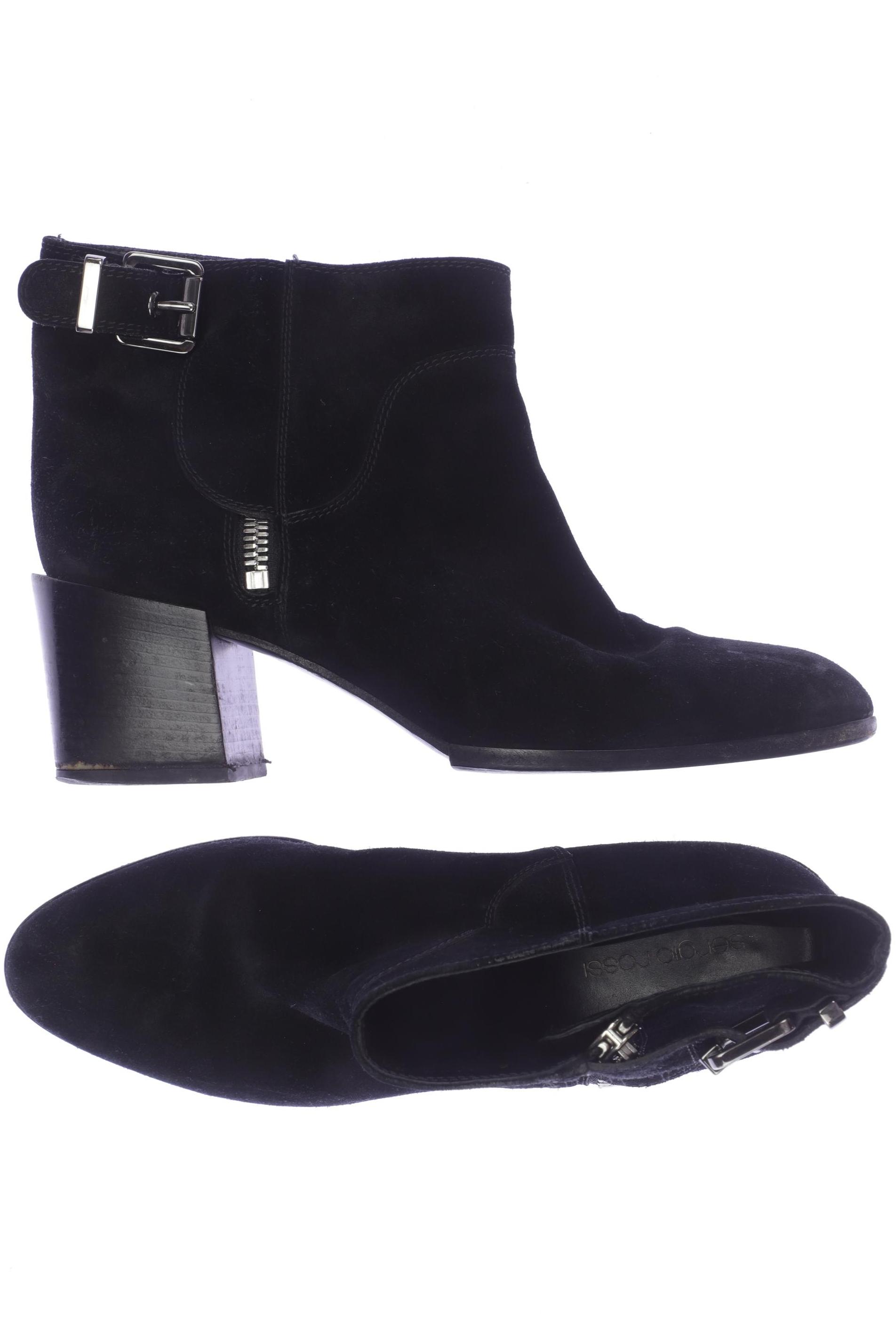 

Sergio Rossi Damen Stiefelette, schwarz, Gr. 39