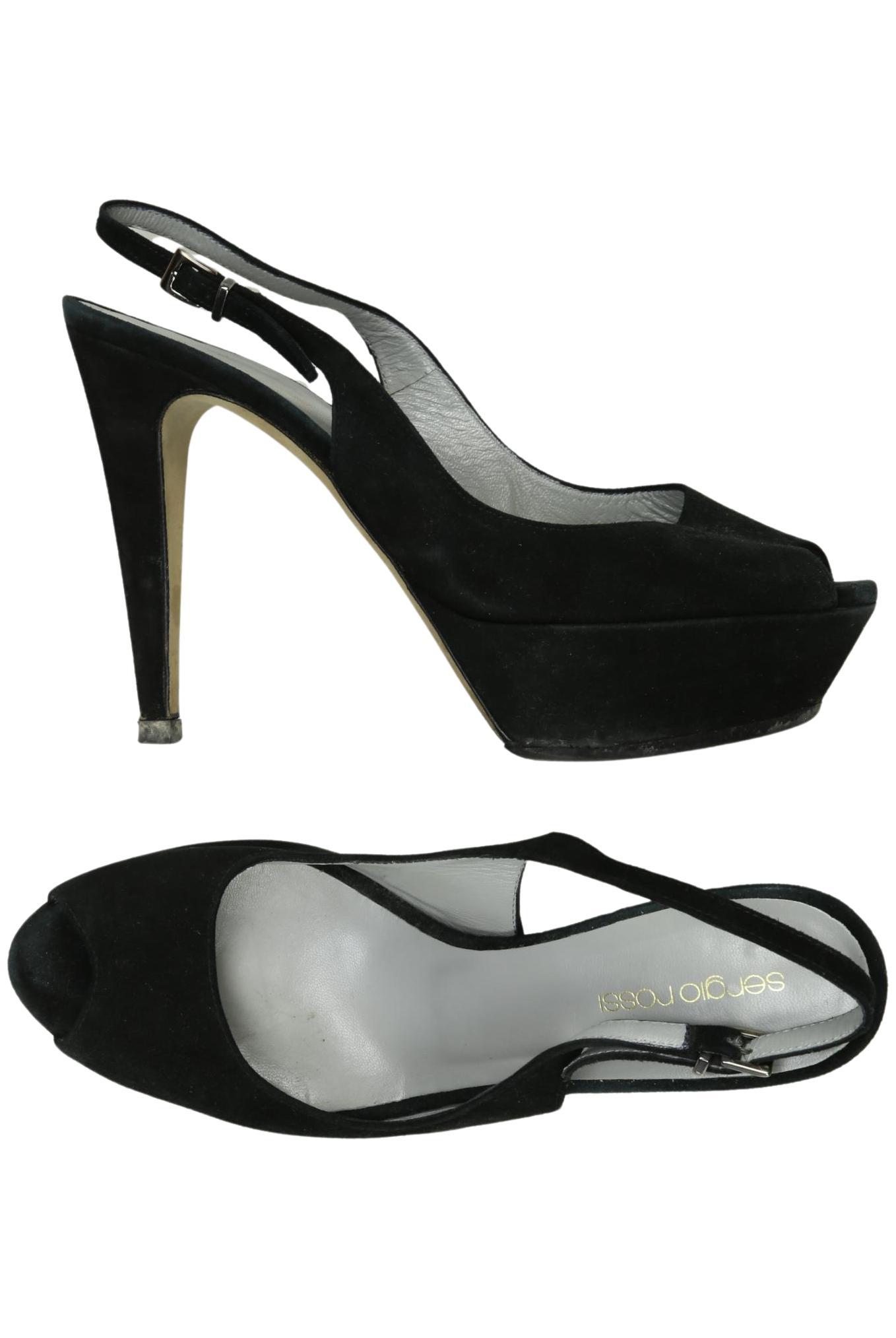 

Sergio Rossi Damen Pumps, schwarz, Gr. 38