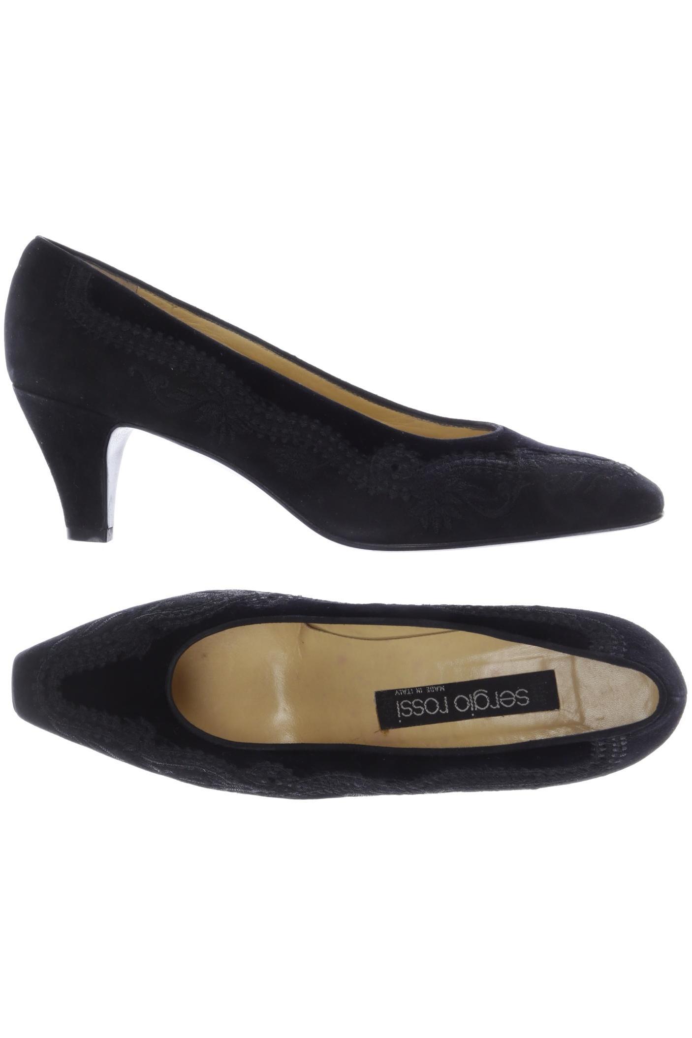 

Sergio Rossi Damen Pumps, schwarz, Gr. 38