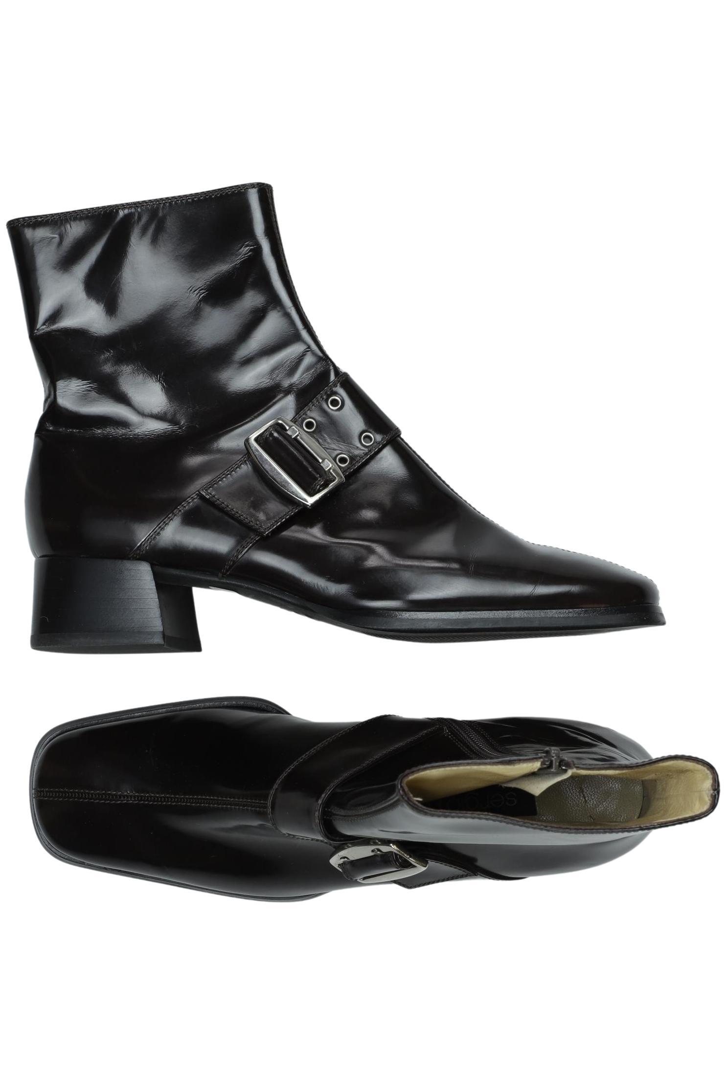 

Sergio Rossi Damen Stiefelette, schwarz, Gr. 39