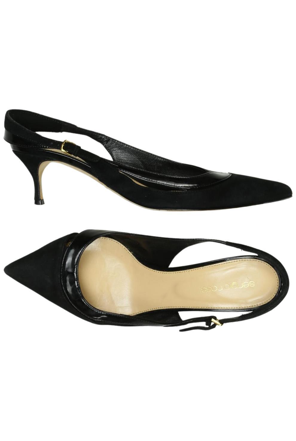 

Sergio Rossi Damen Pumps, schwarz, Gr. 38.5