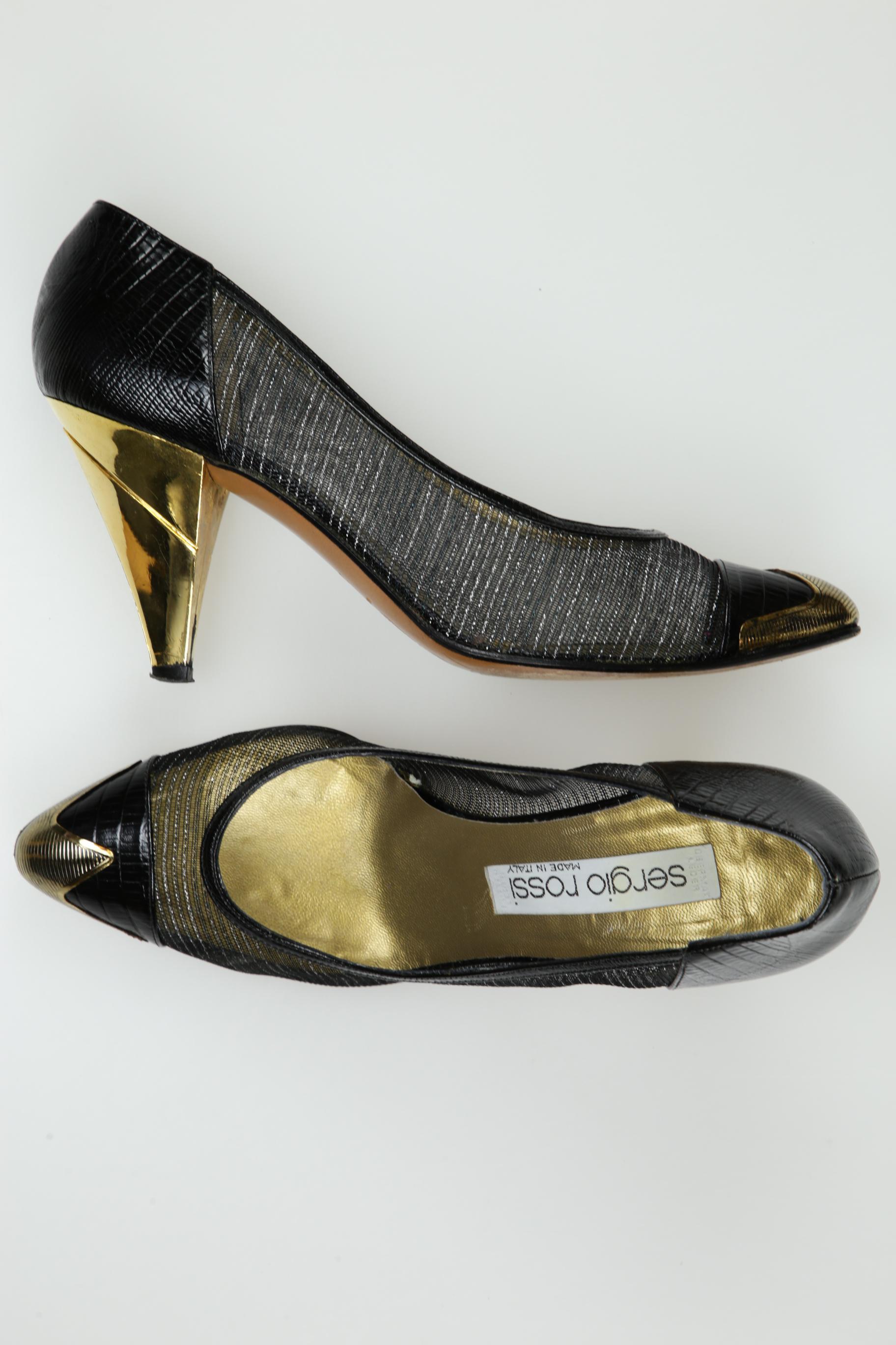 

Sergio Rossi Damen Pumps, schwarz, Gr. 37.5
