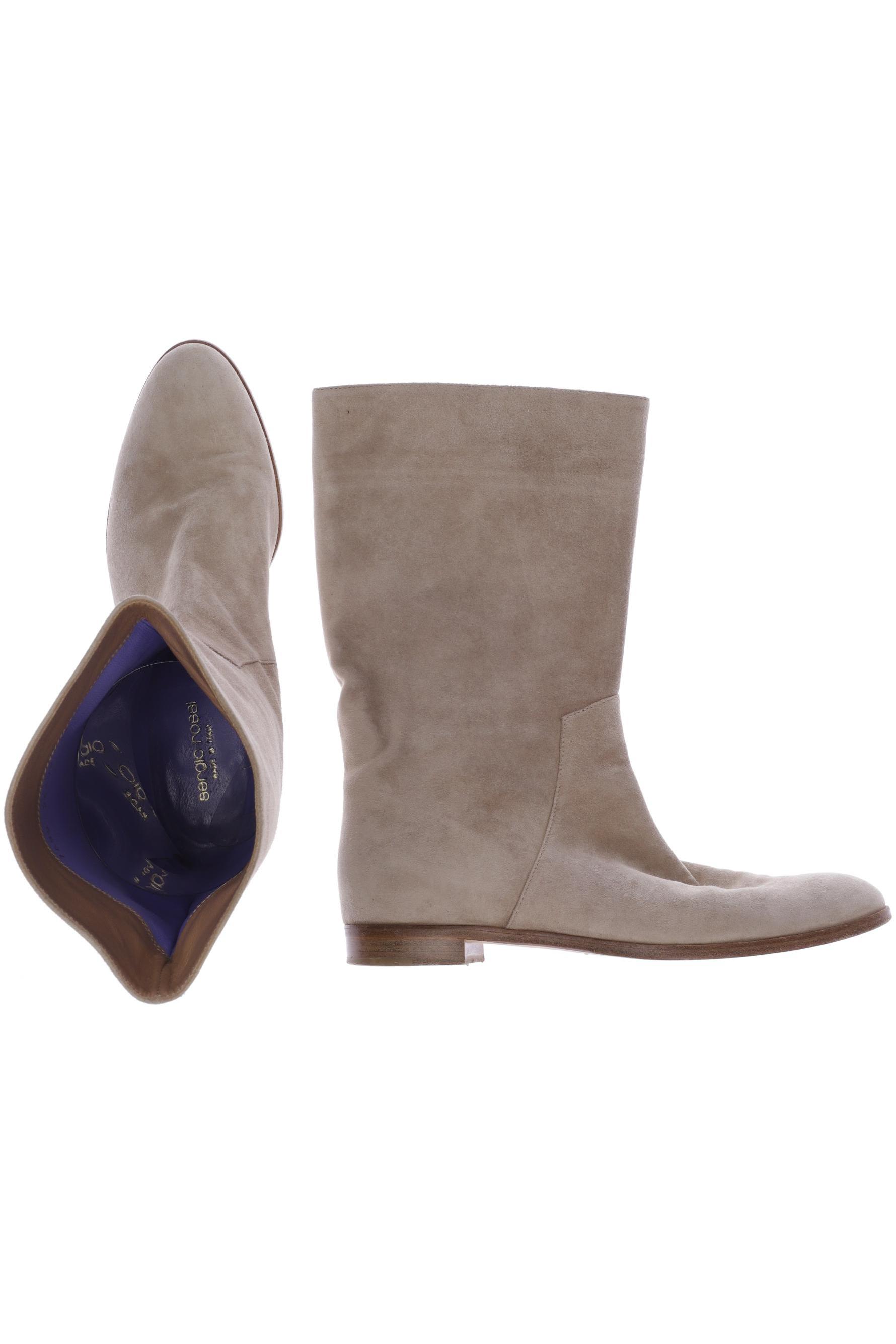 

Sergio Rossi Damen Stiefel, beige, Gr. 37