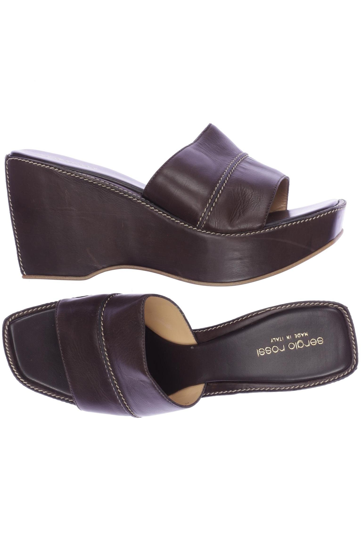 

Sergio Rossi Damen Sandale, braun, Gr. 41