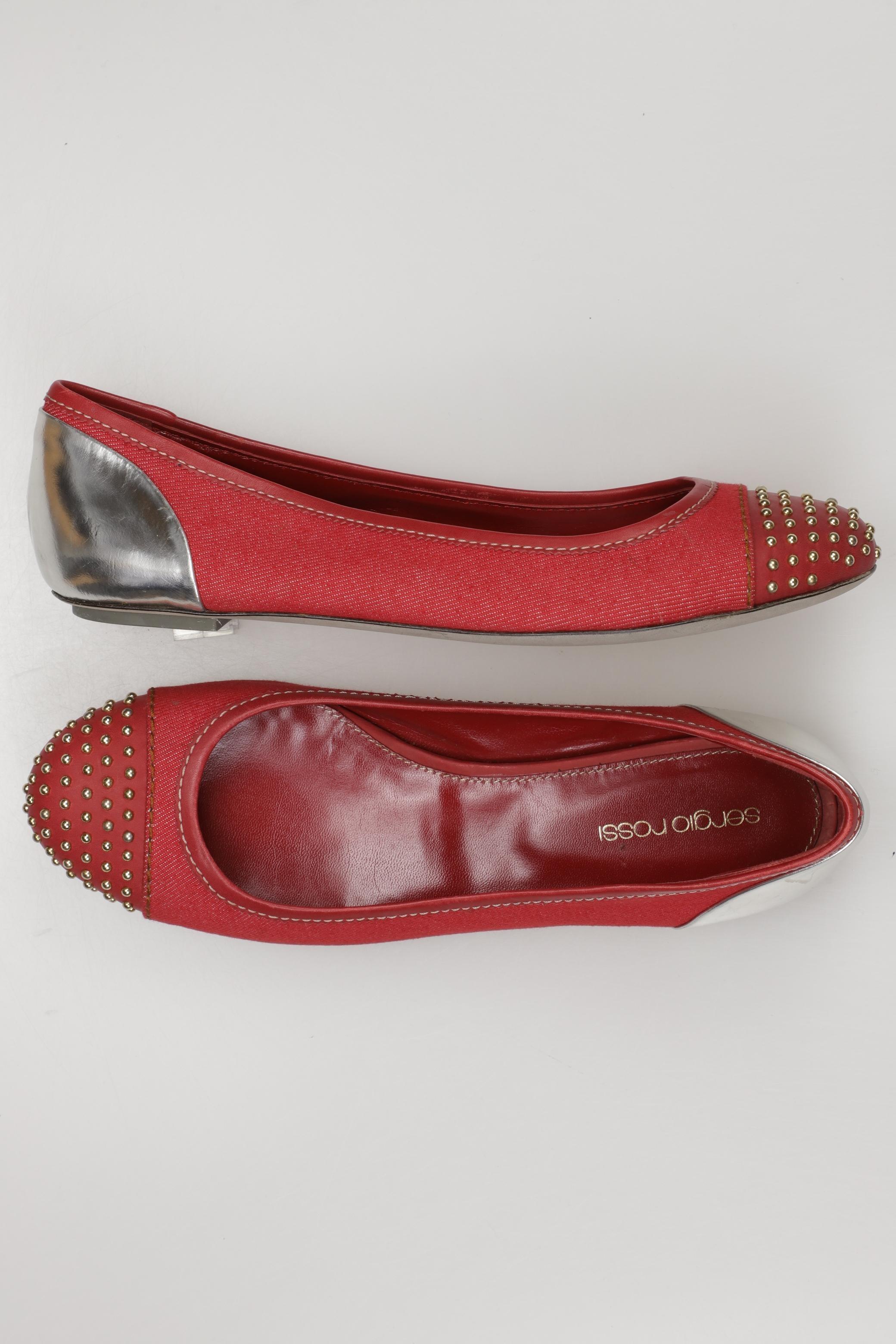 

Sergio Rossi Damen Ballerinas, rot, Gr. 38