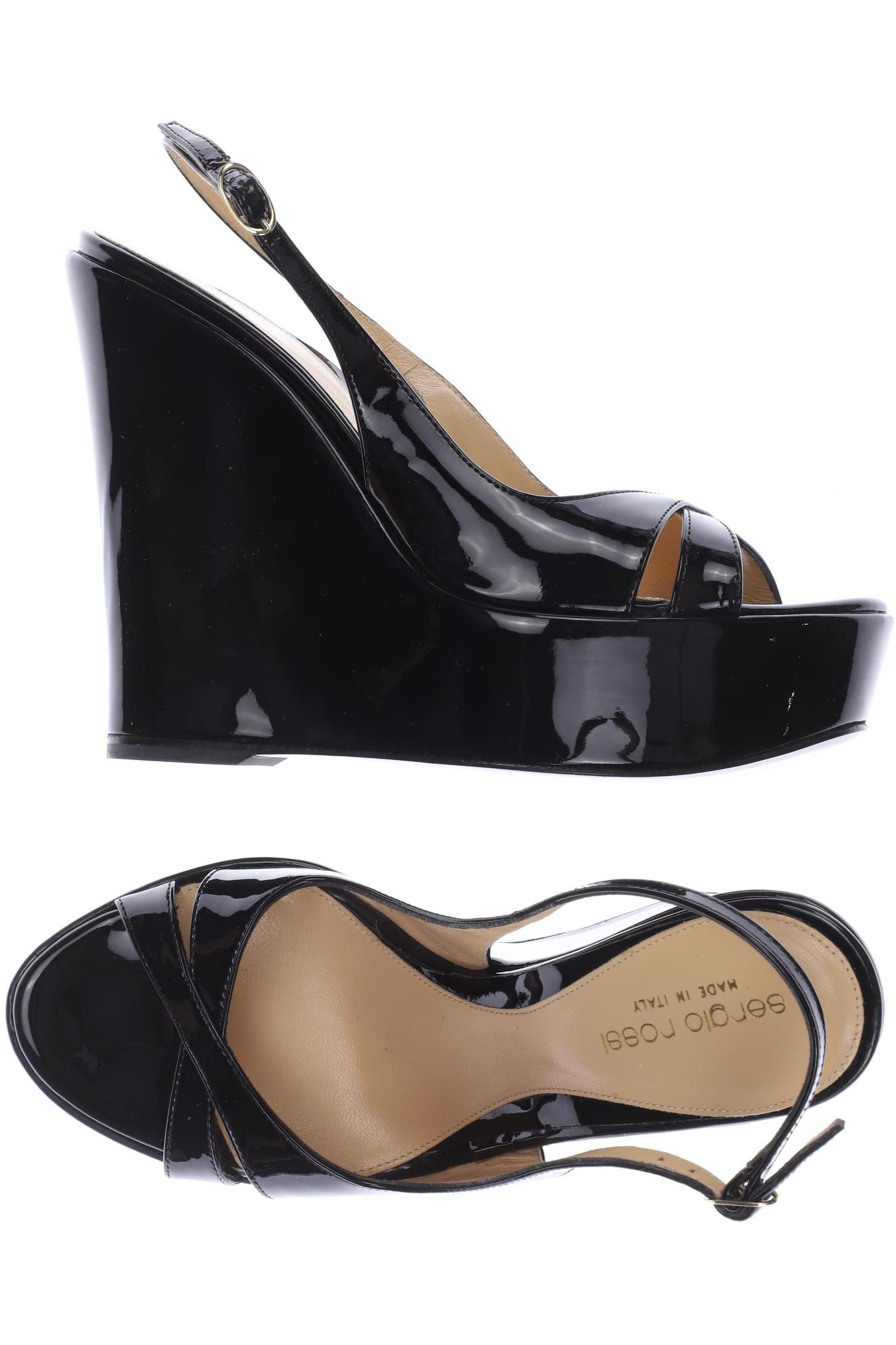 

Sergio Rossi Damen Sandale, schwarz