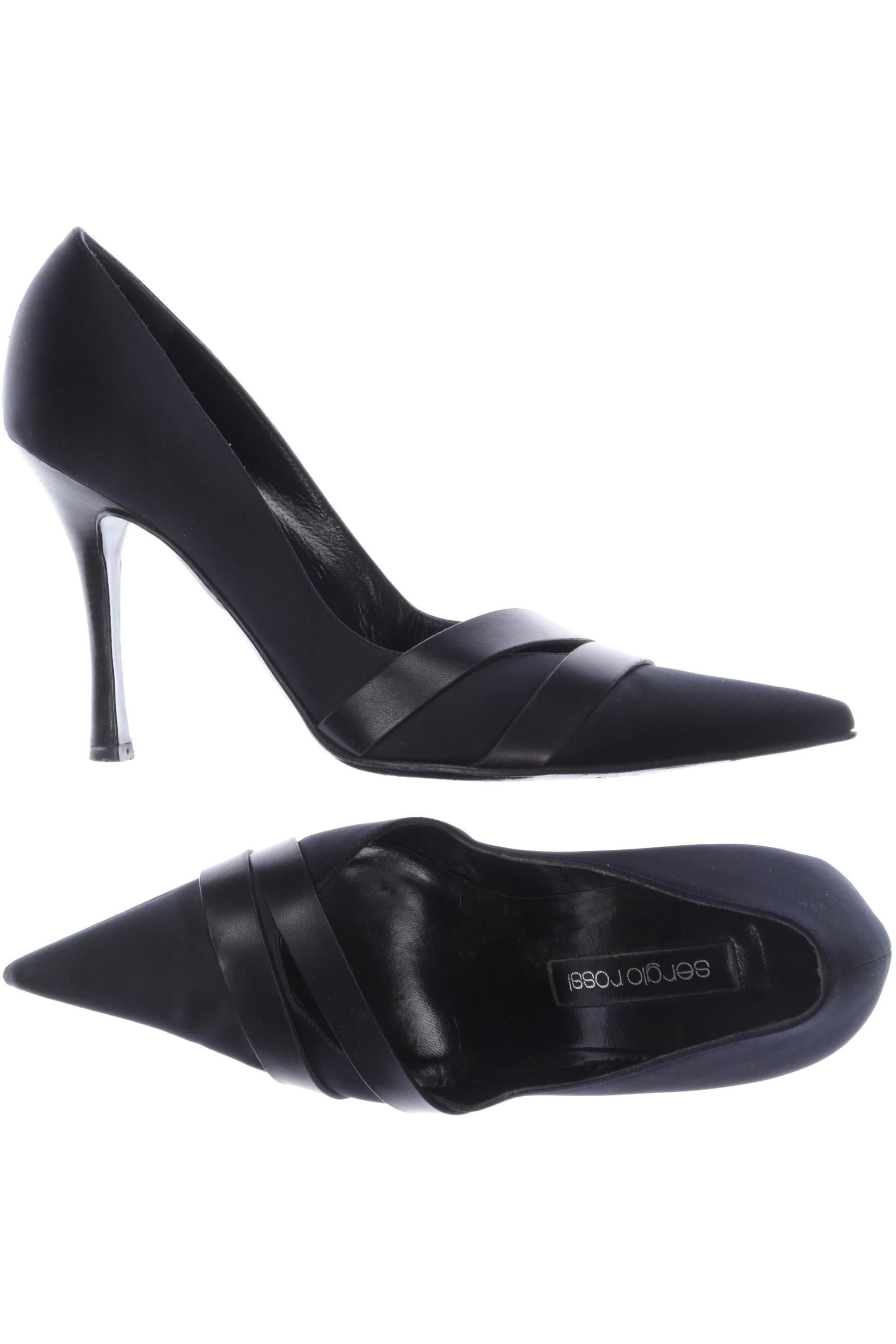 

Sergio Rossi Damen Pumps, schwarz, Gr. 37.5