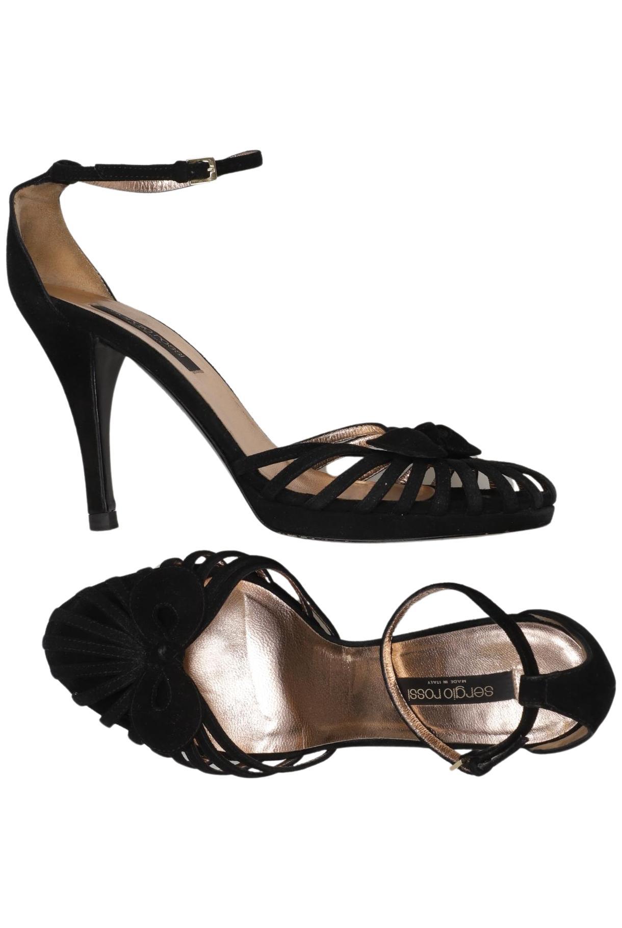 

Sergio Rossi Damen Pumps, schwarz, Gr. 37.5