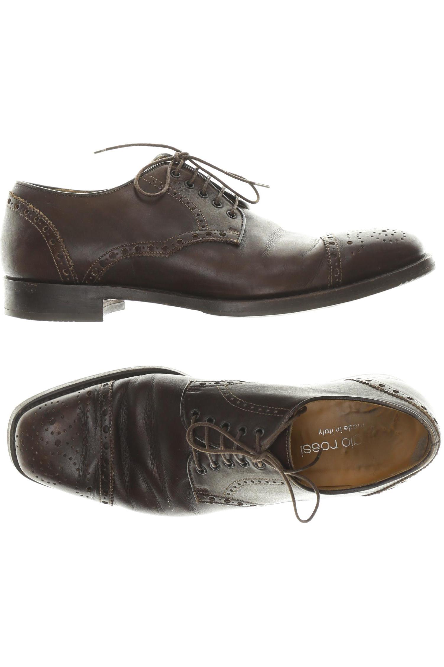 Thumbnail - Sergio Rossi Herren Halbschuh, braun, Gr. 7