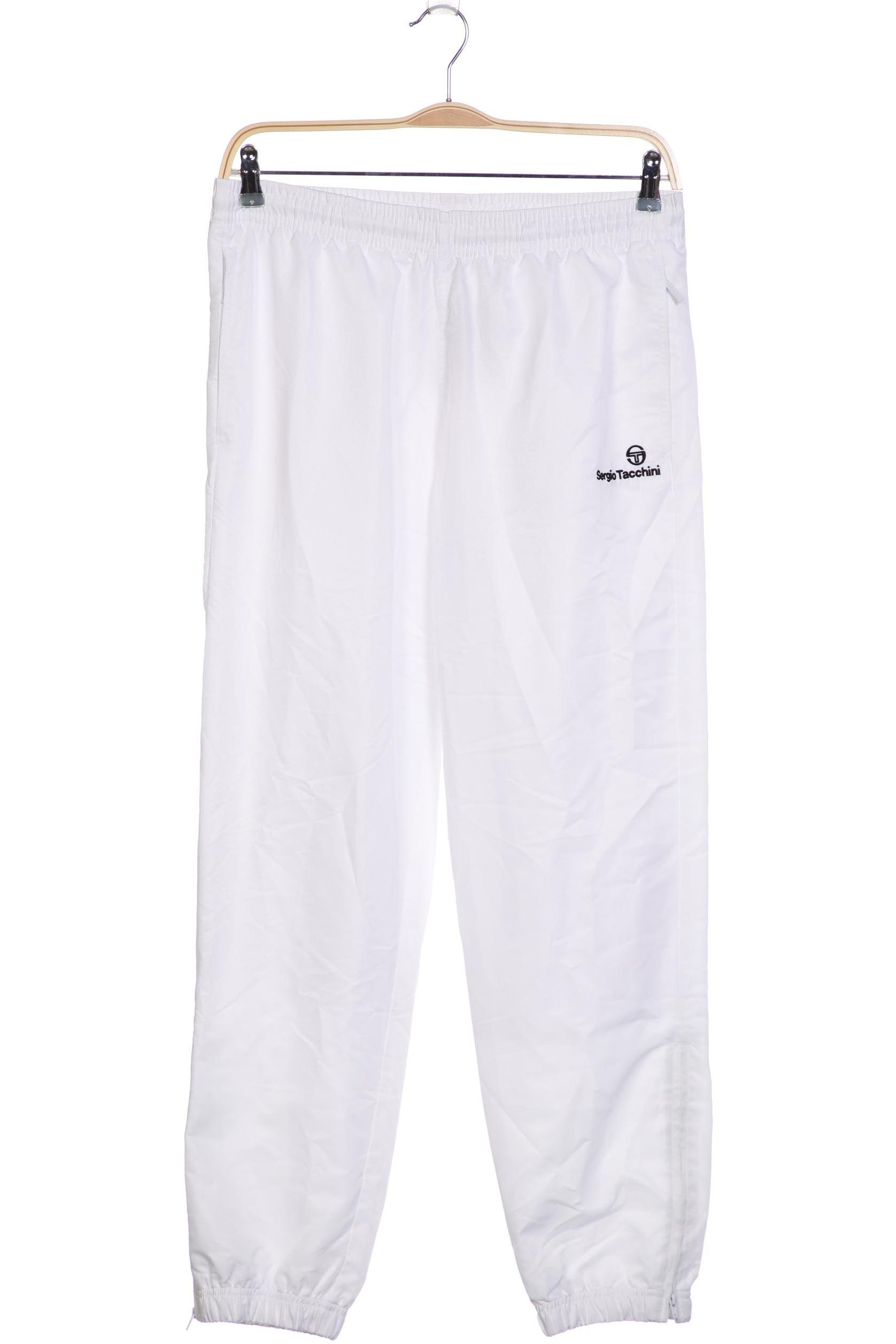 

Sergio Tacchini Herren Stoffhose, weiß, Gr. 0
