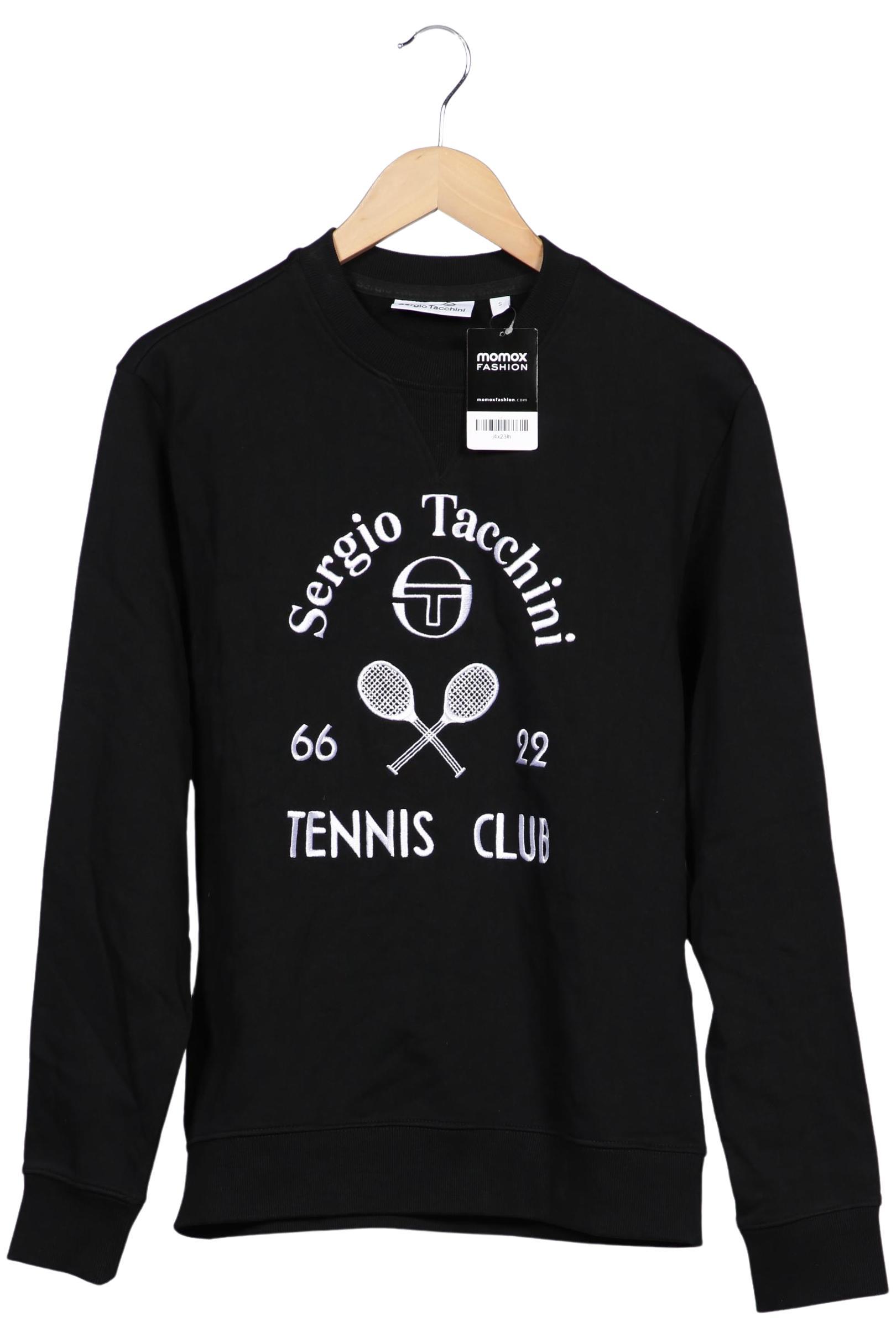

Sergio Tacchini Herren Sweatshirt, schwarz, Gr. 46