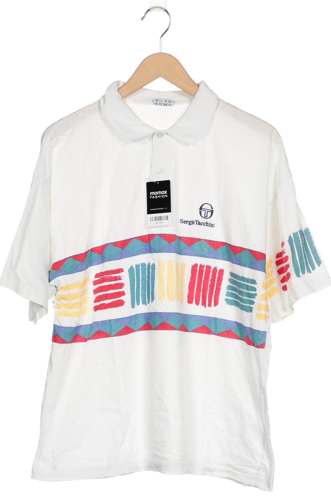 Thumbnail - Sergio Tacchini Herren Poloshirt, weiß, Gr. 54