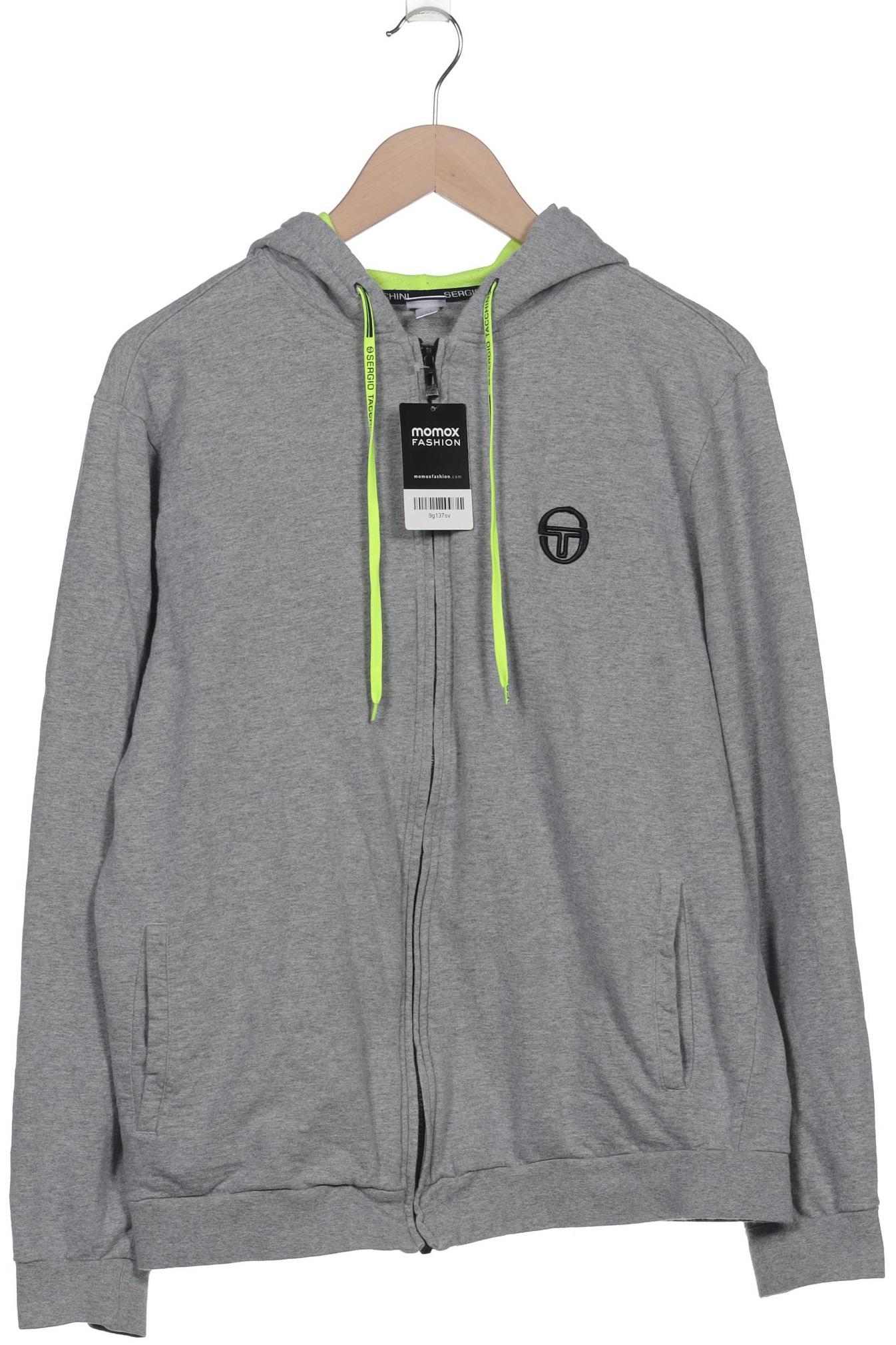 

Sergio Tacchini Herren Kapuzenpullover, grau, Gr. 56