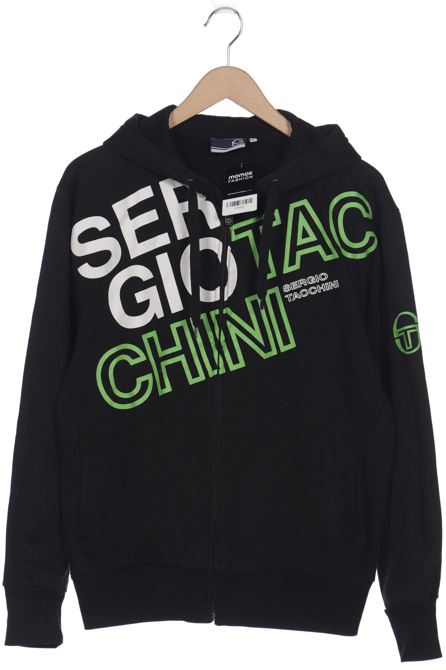 

Sergio Tacchini Herren Kapuzenpullover, schwarz, Gr. 52