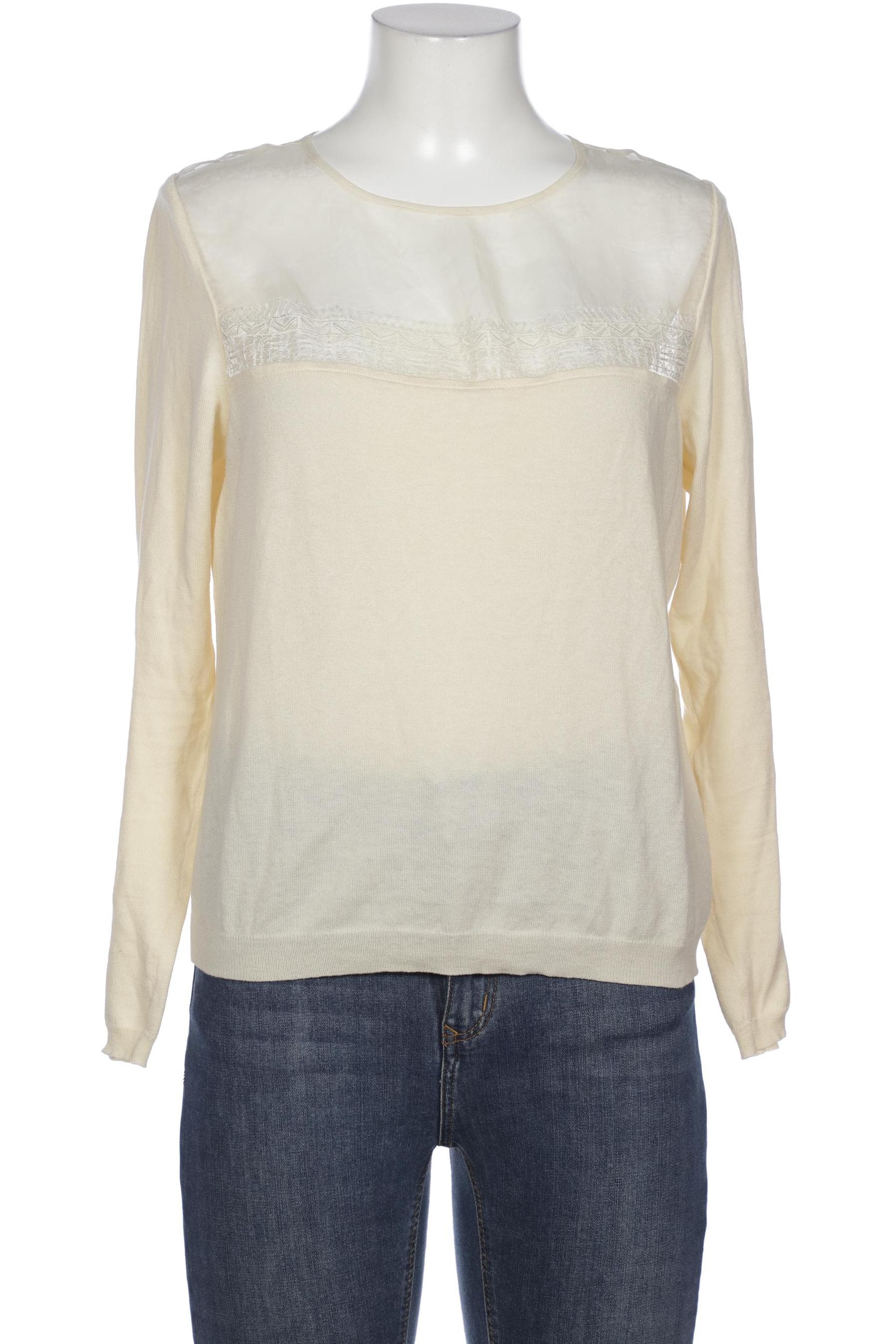 

sessùn Damen Pullover, cremeweiß