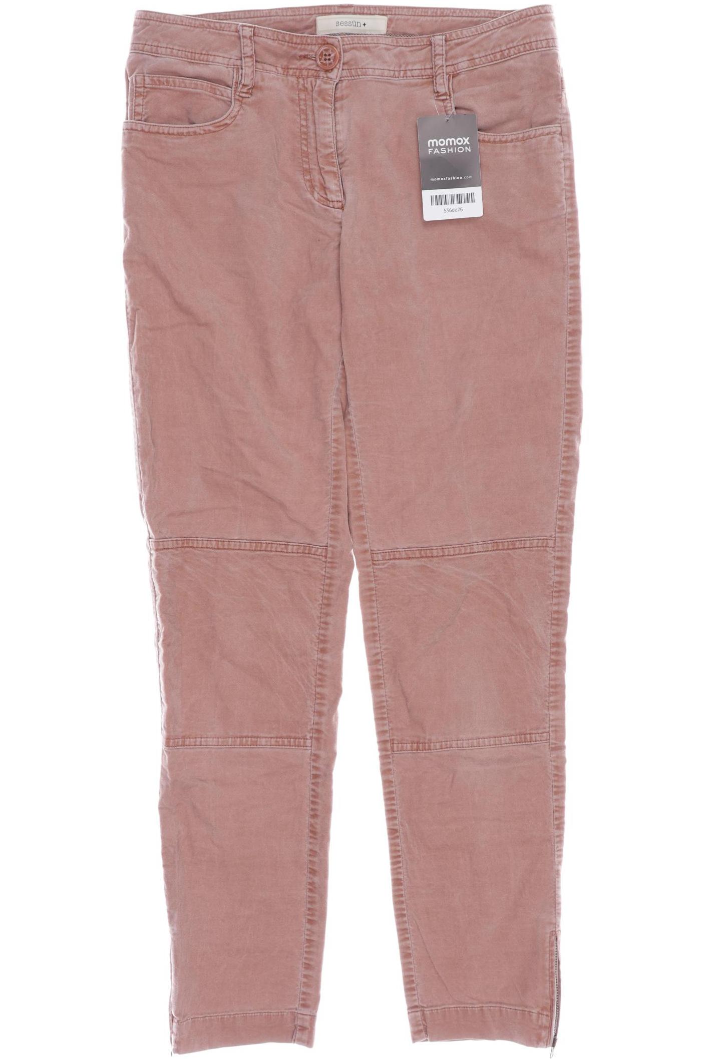 

sessùn Damen Stoffhose, pink