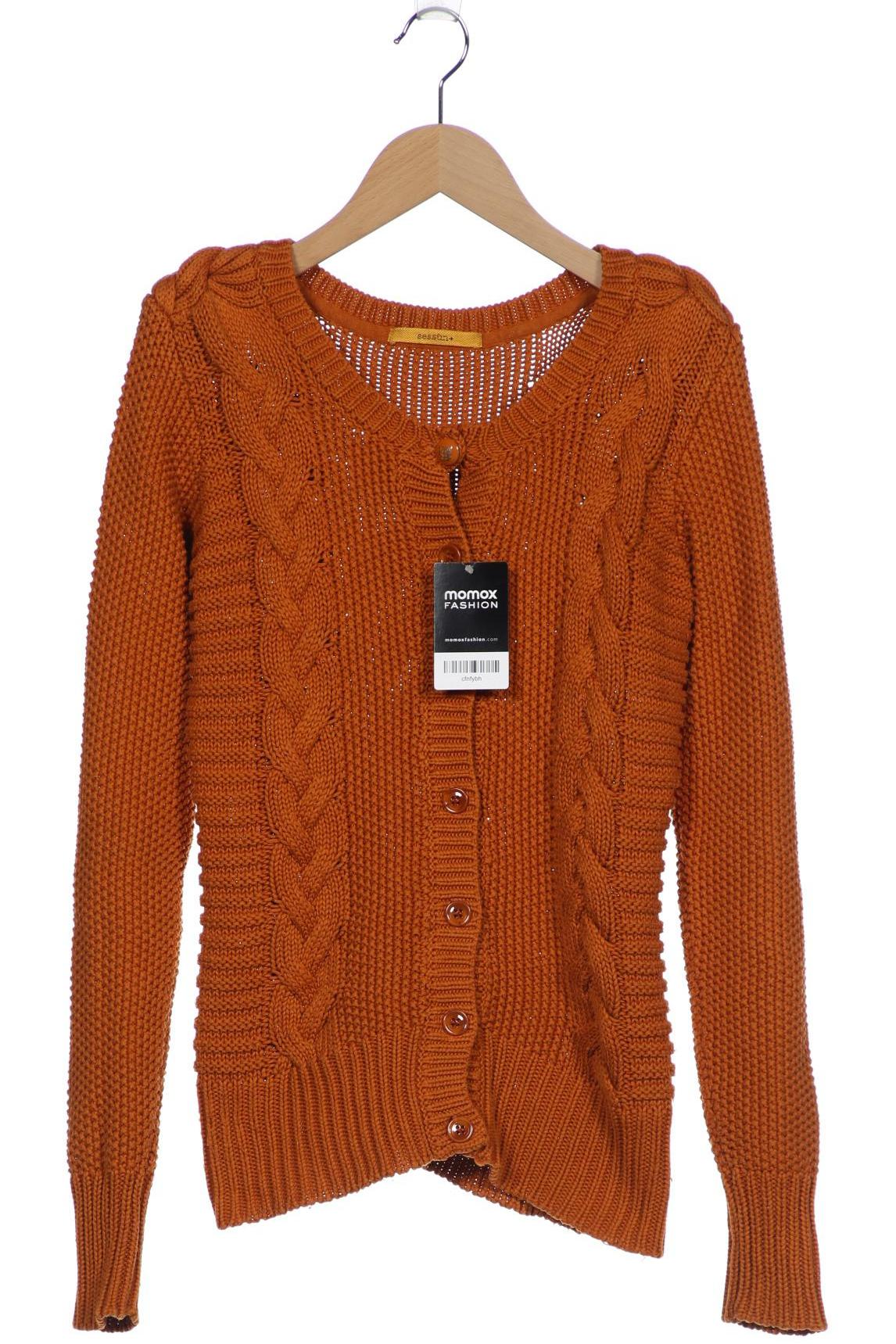 

sessùn Damen Strickjacke, orange