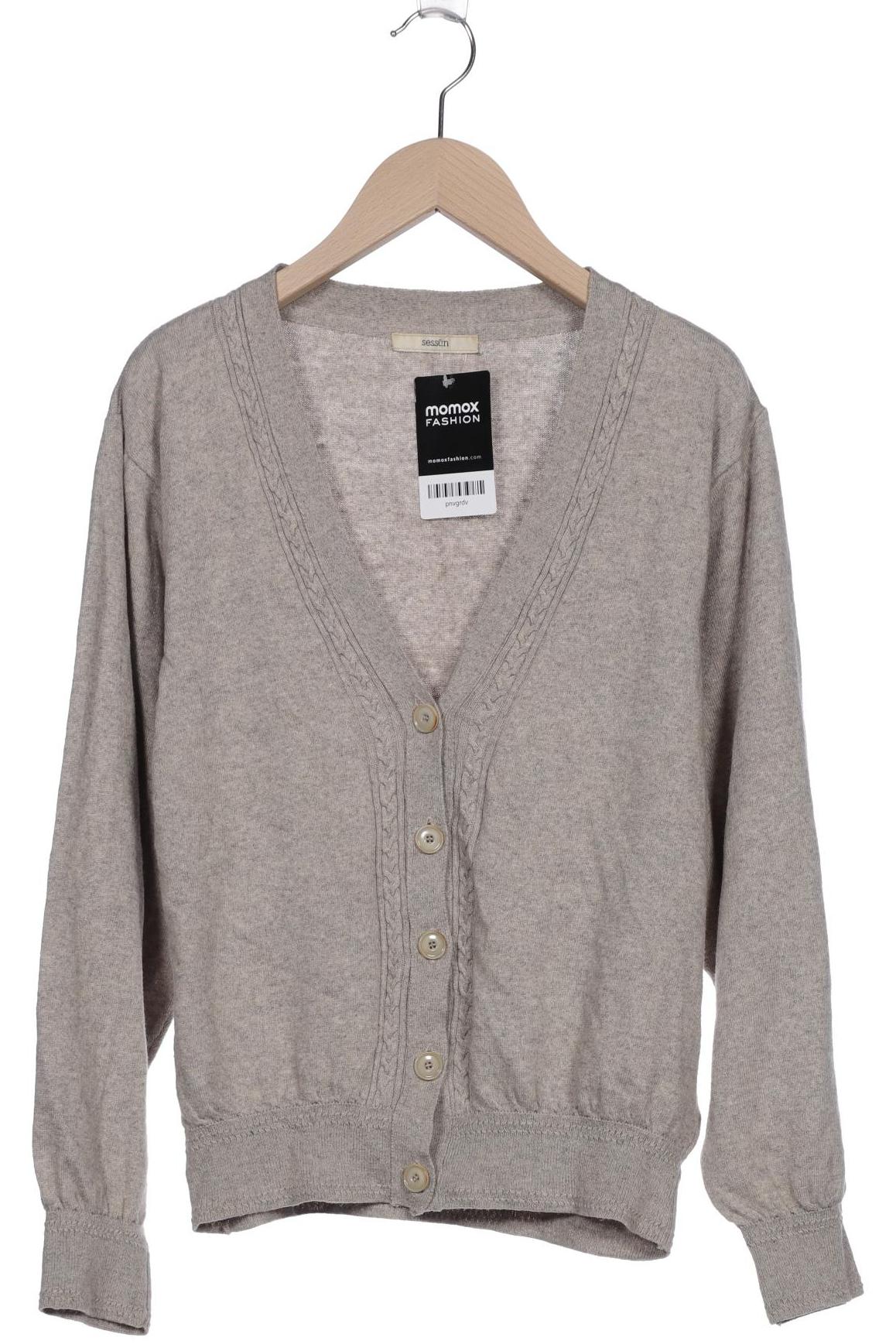 

sessun Damen Strickjacke, beige