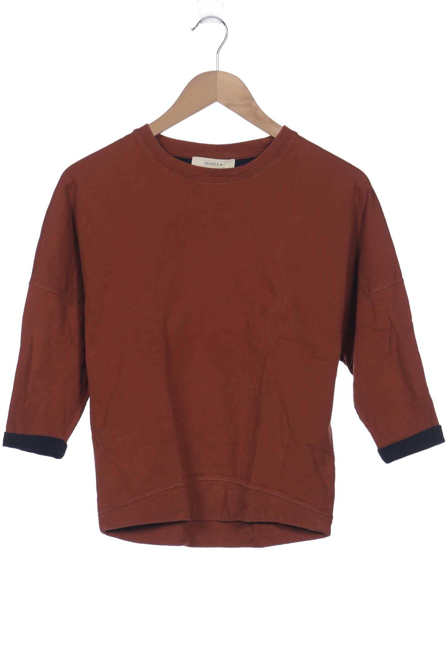 

sessùn Damen Sweatshirt, braun