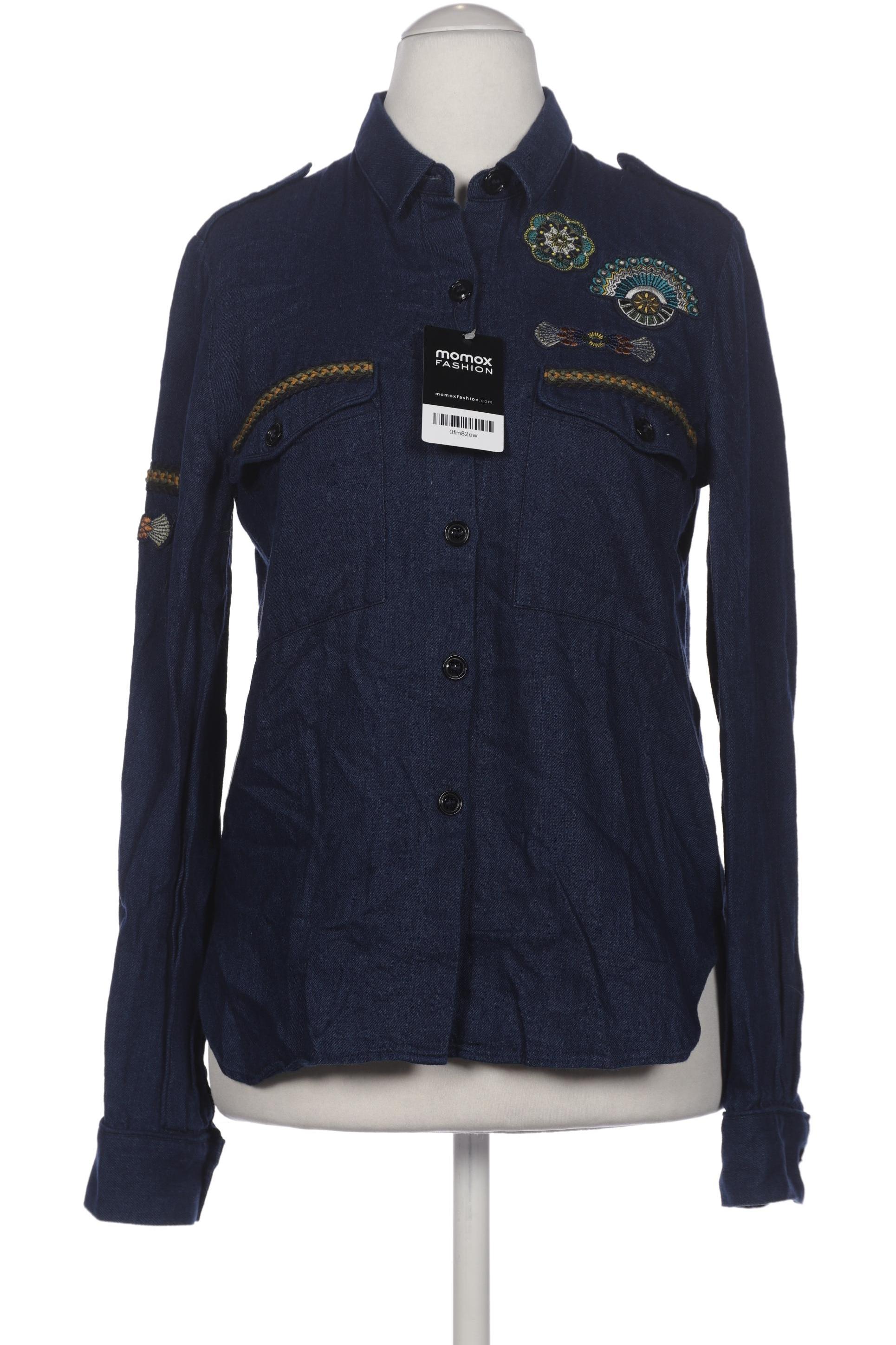 

sessun Damen Bluse, marineblau, Gr. 36