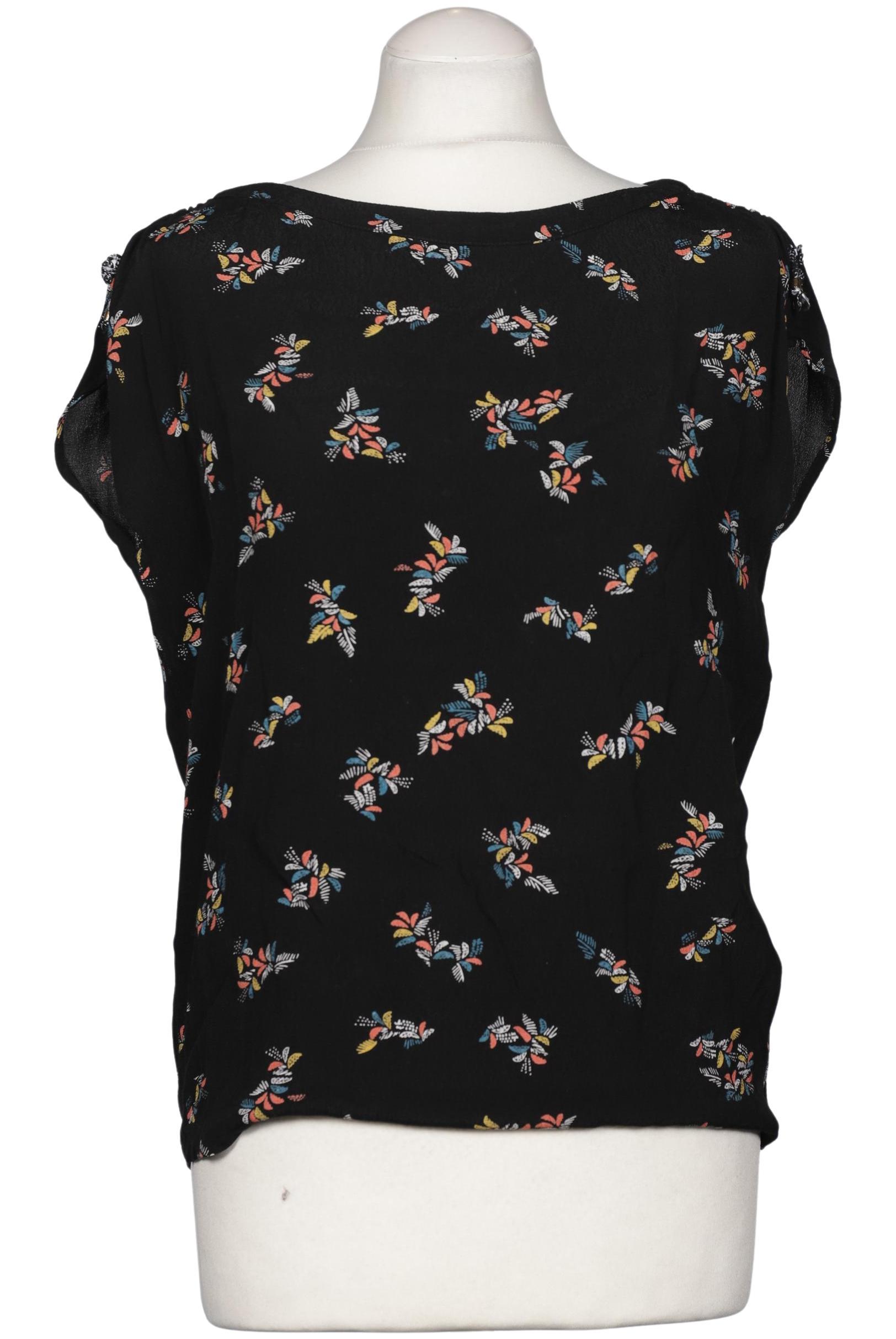 

sessun Damen Bluse, schwarz, Gr. 38