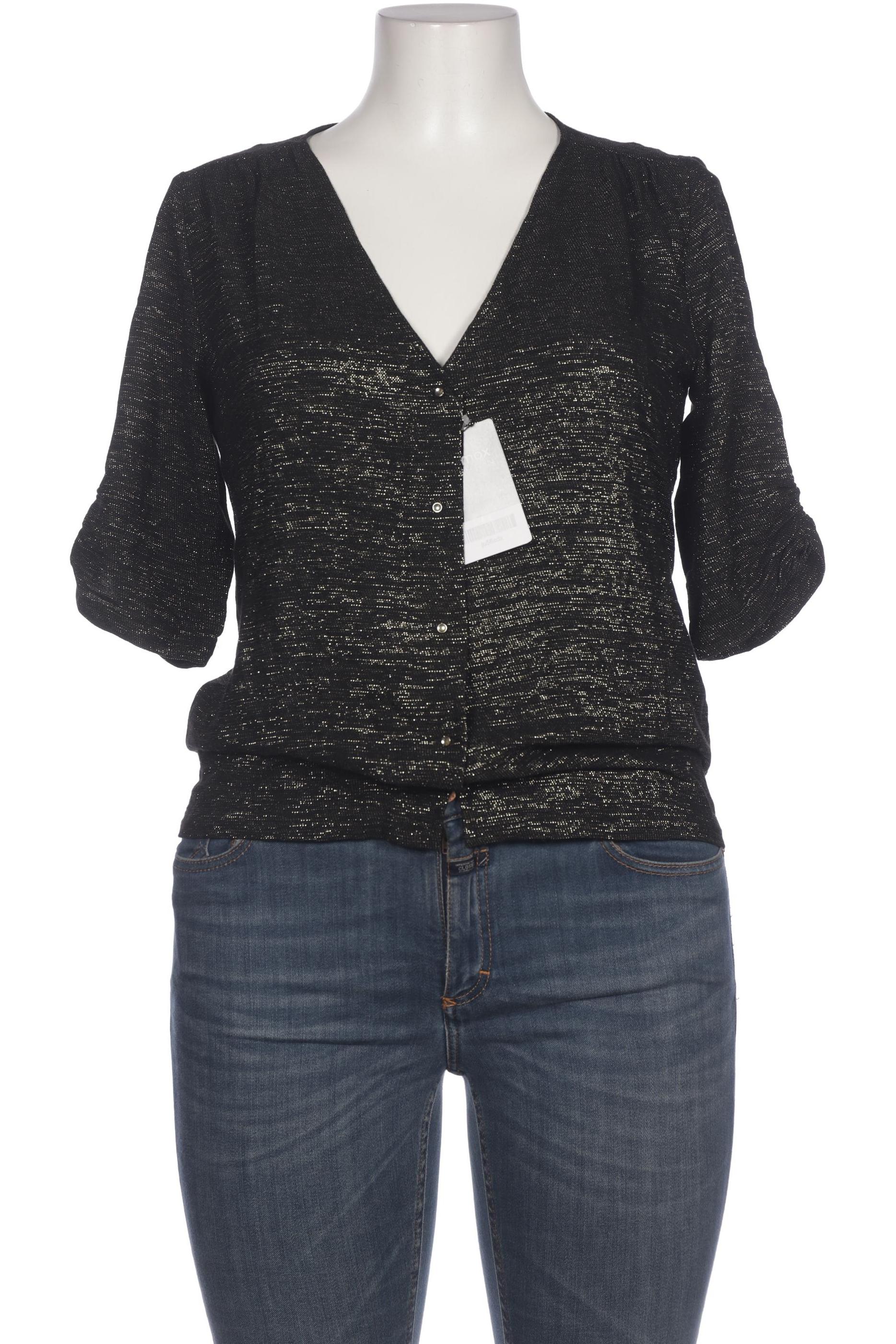 

sessun Damen Bluse, schwarz, Gr. 42