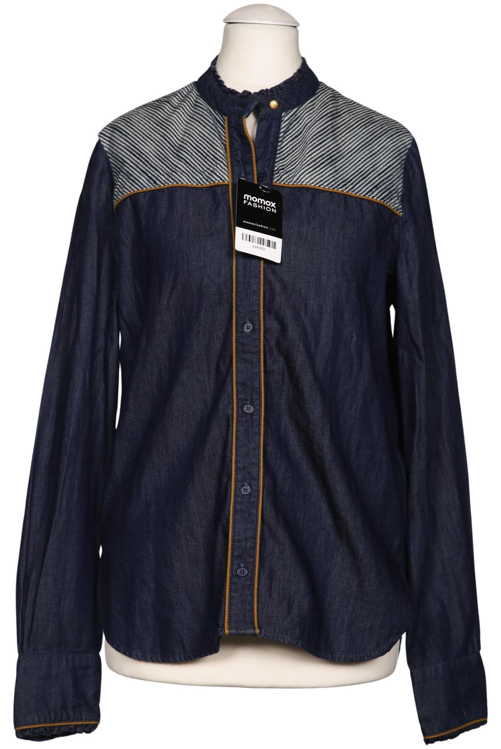 

sessun Damen Bluse, marineblau, Gr. 34