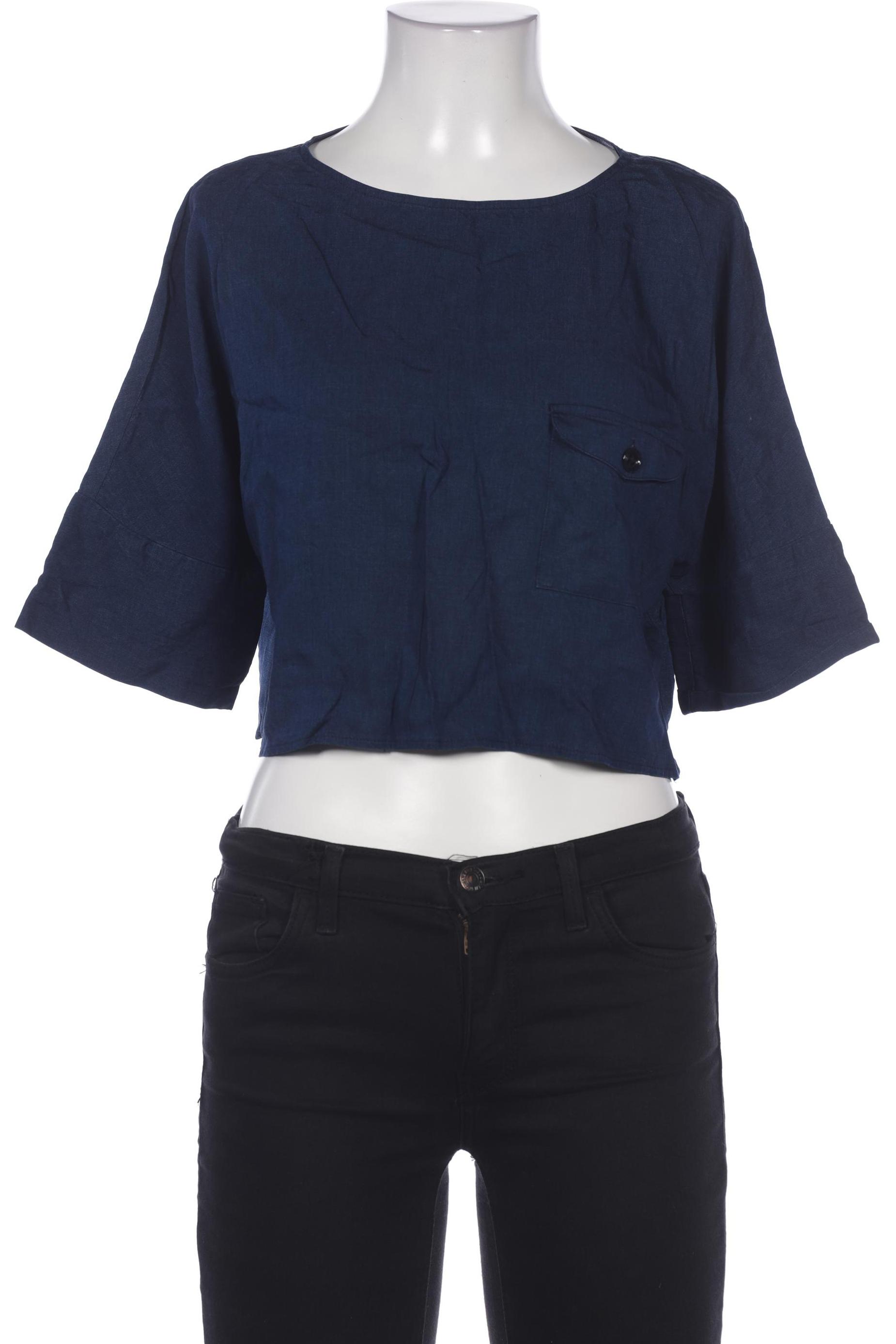 

sessun Damen Bluse, marineblau, Gr. 36