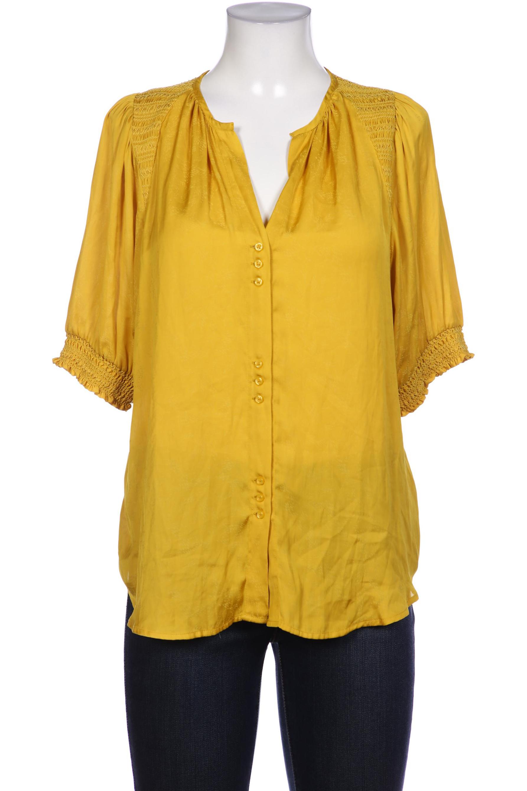 

sessun Damen Bluse, gelb, Gr. 38