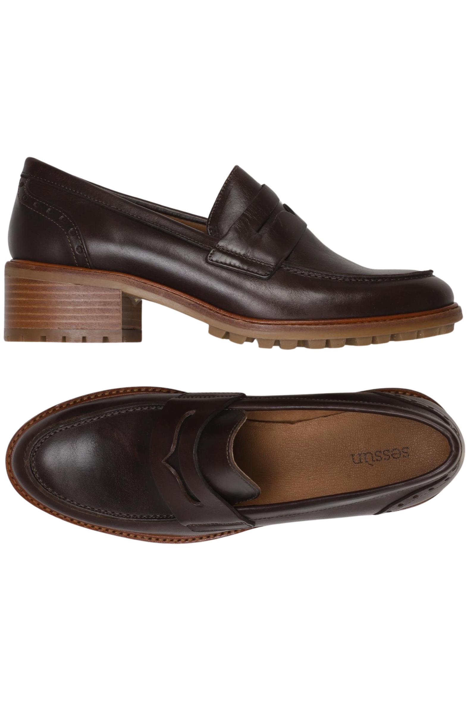 

sessun Damen Halbschuh, braun, Gr. 40