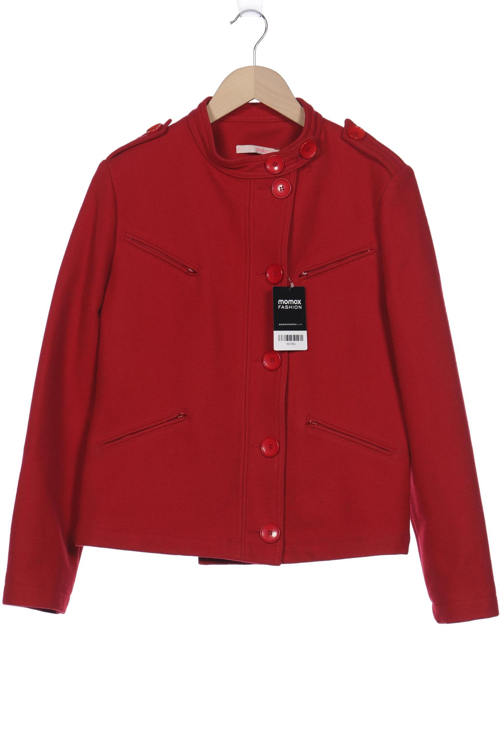 

sessun Damen Jacke, rot, Gr. 38