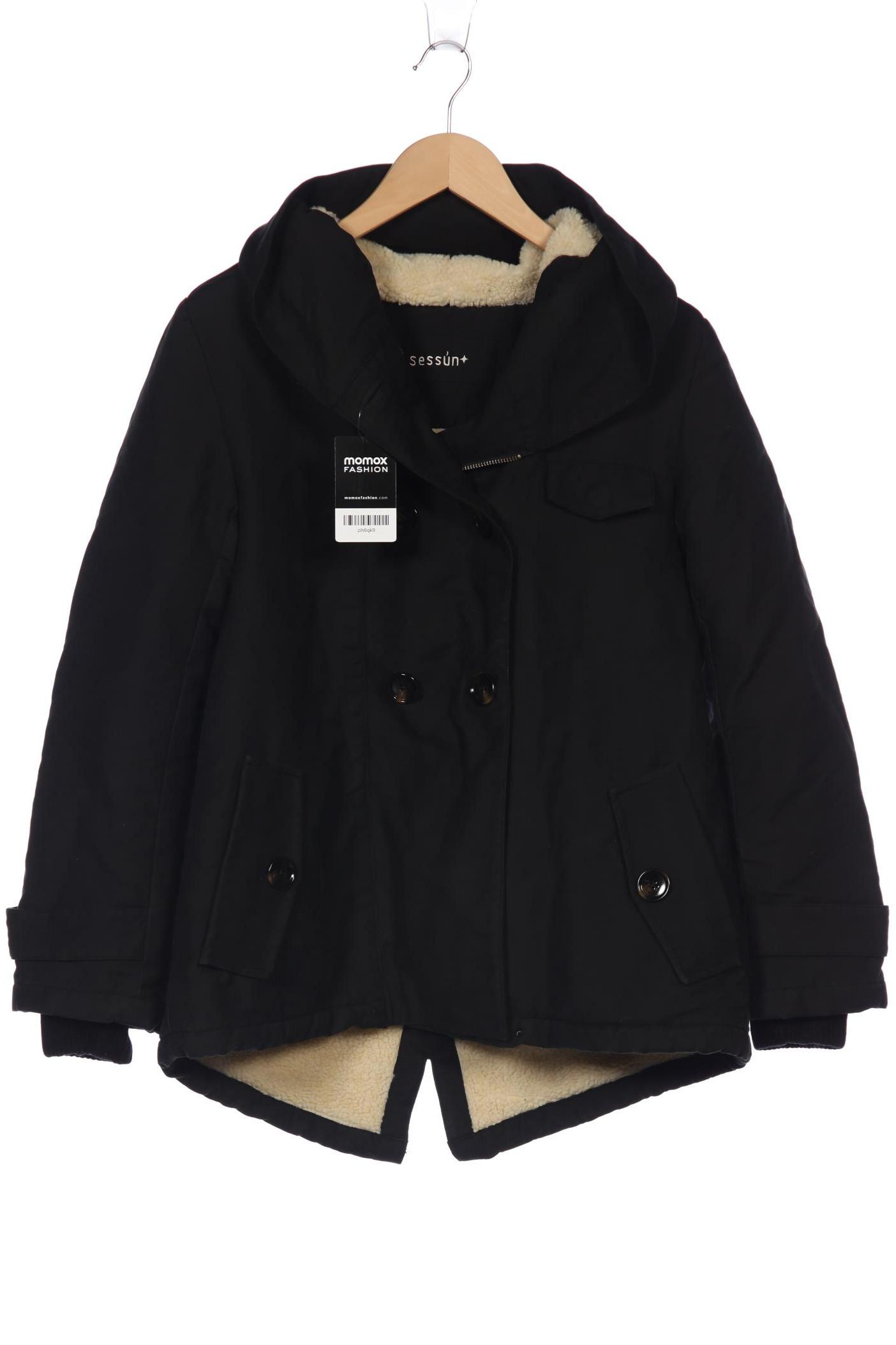 

sessun Damen Jacke, schwarz, Gr. 36