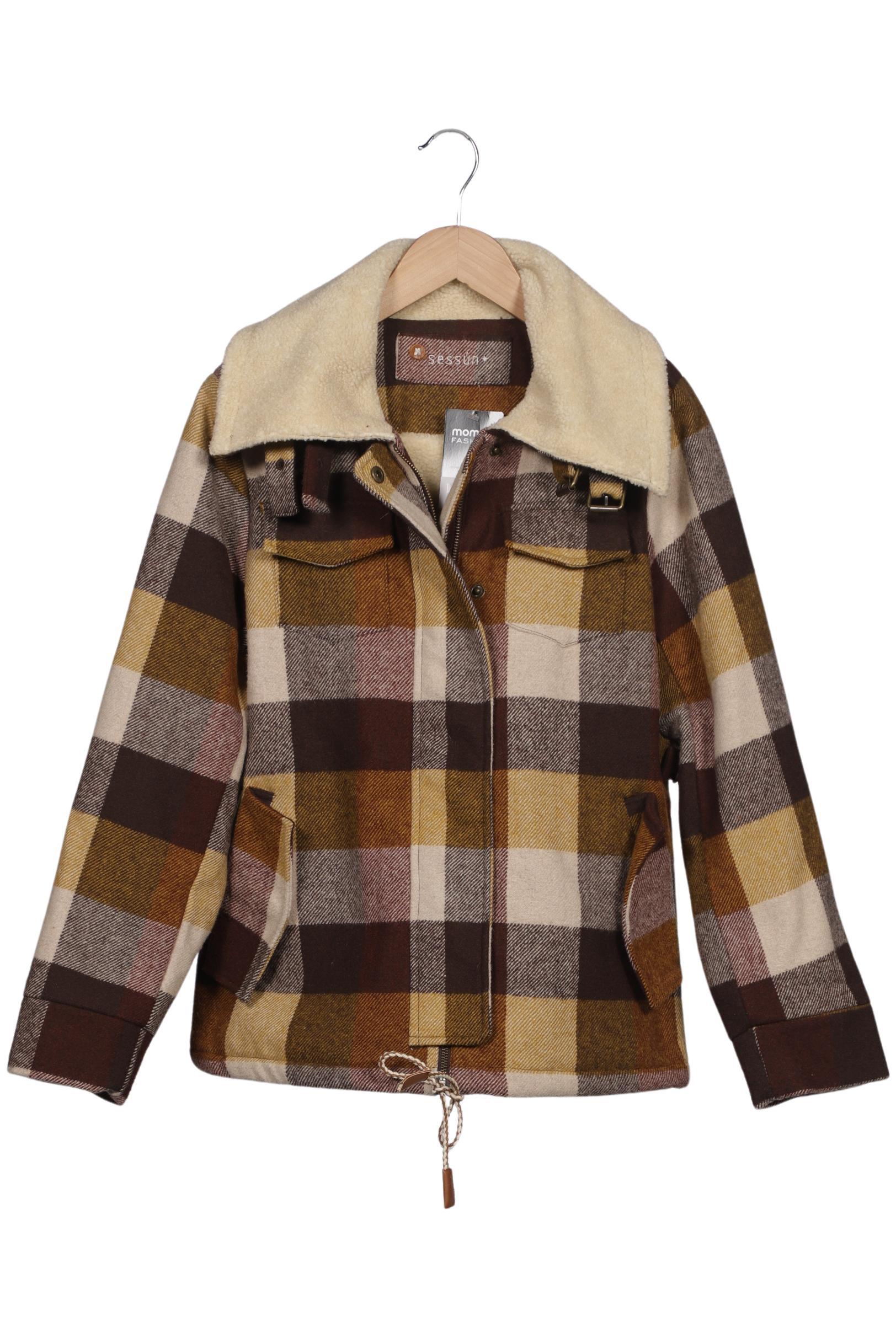 

sessun Damen Jacke, braun, Gr. 36