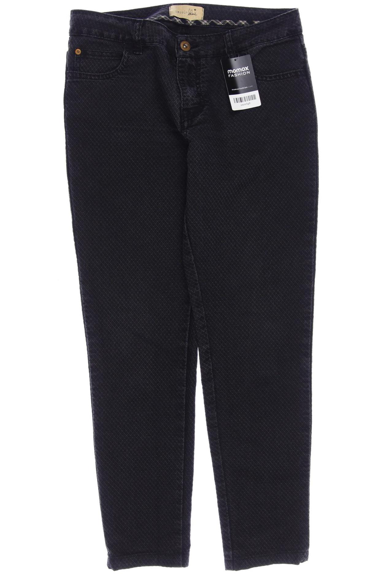 

sessun Damen Jeans, schwarz, Gr. 40