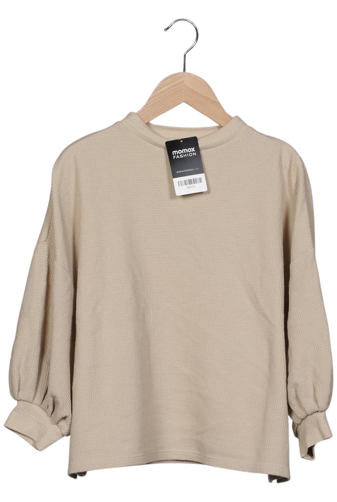 

sessun Damen Langarmshirt, beige, Gr. 36