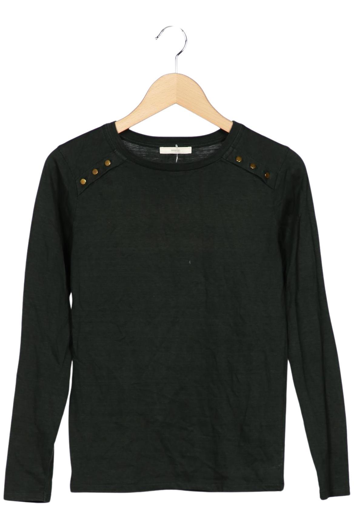 

sessun Damen Langarmshirt, grün, Gr. 36