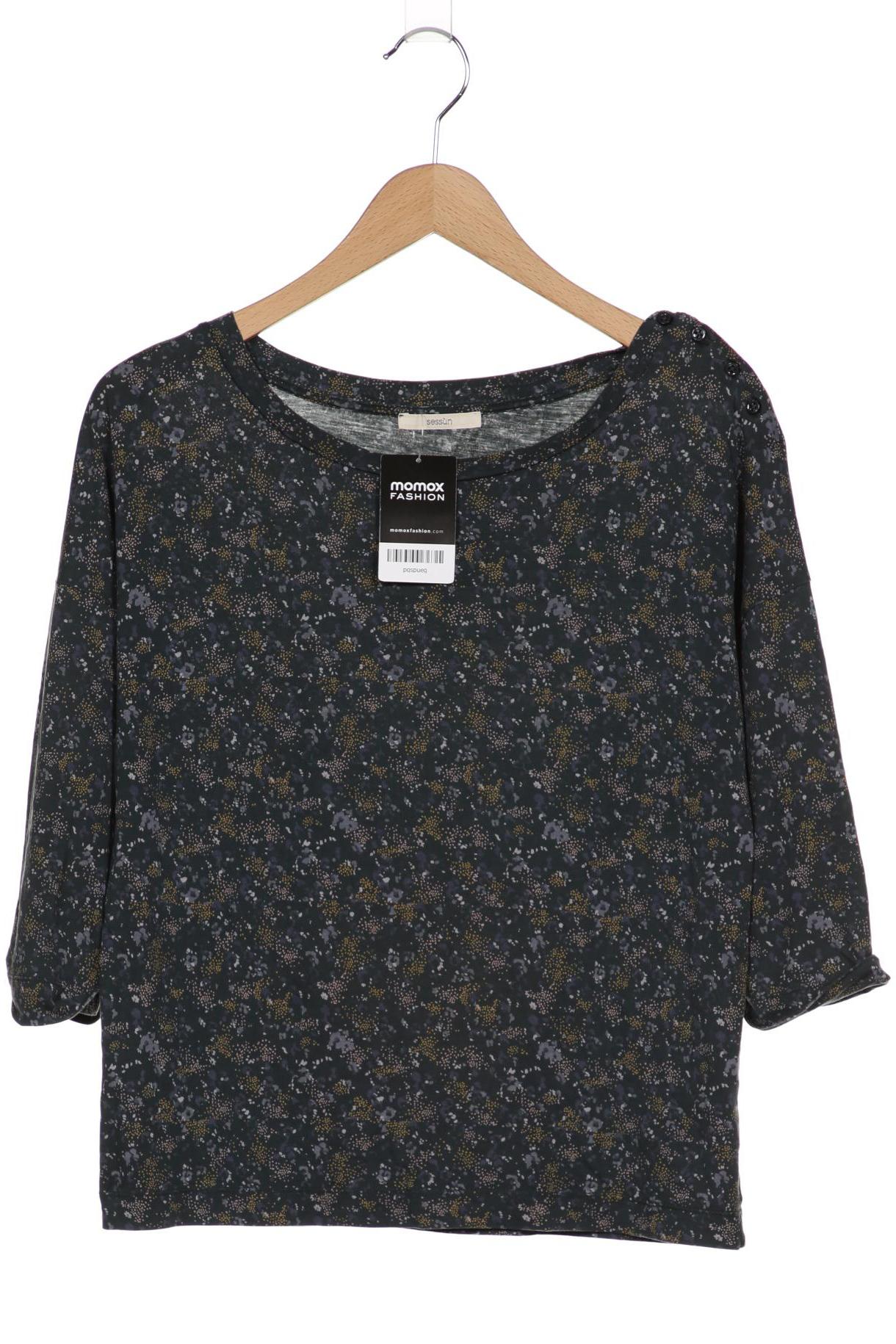 

sessun Damen Langarmshirt, grün, Gr. 38
