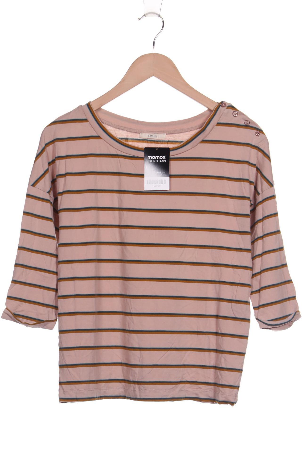 

sessun Damen Langarmshirt, beige, Gr. 38