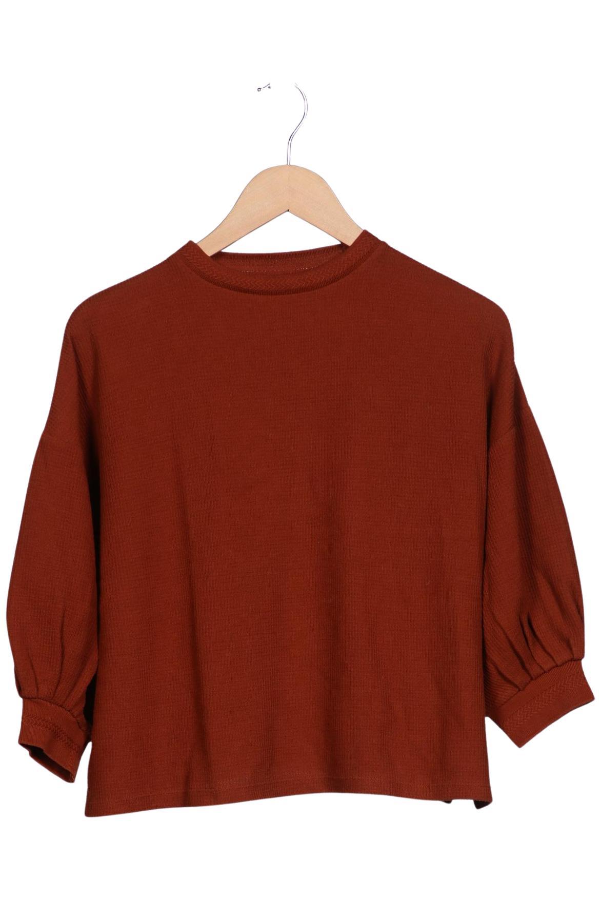 

sessun Damen Langarmshirt, braun, Gr. 42