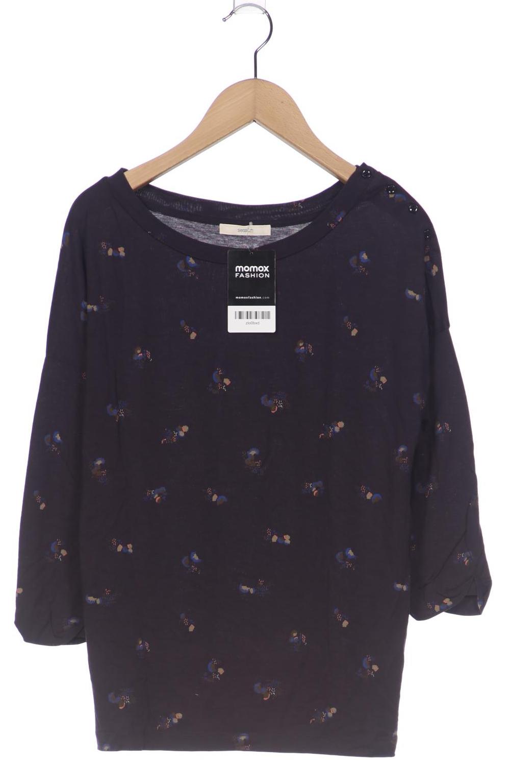 

sessun Damen Langarmshirt, marineblau, Gr. 38