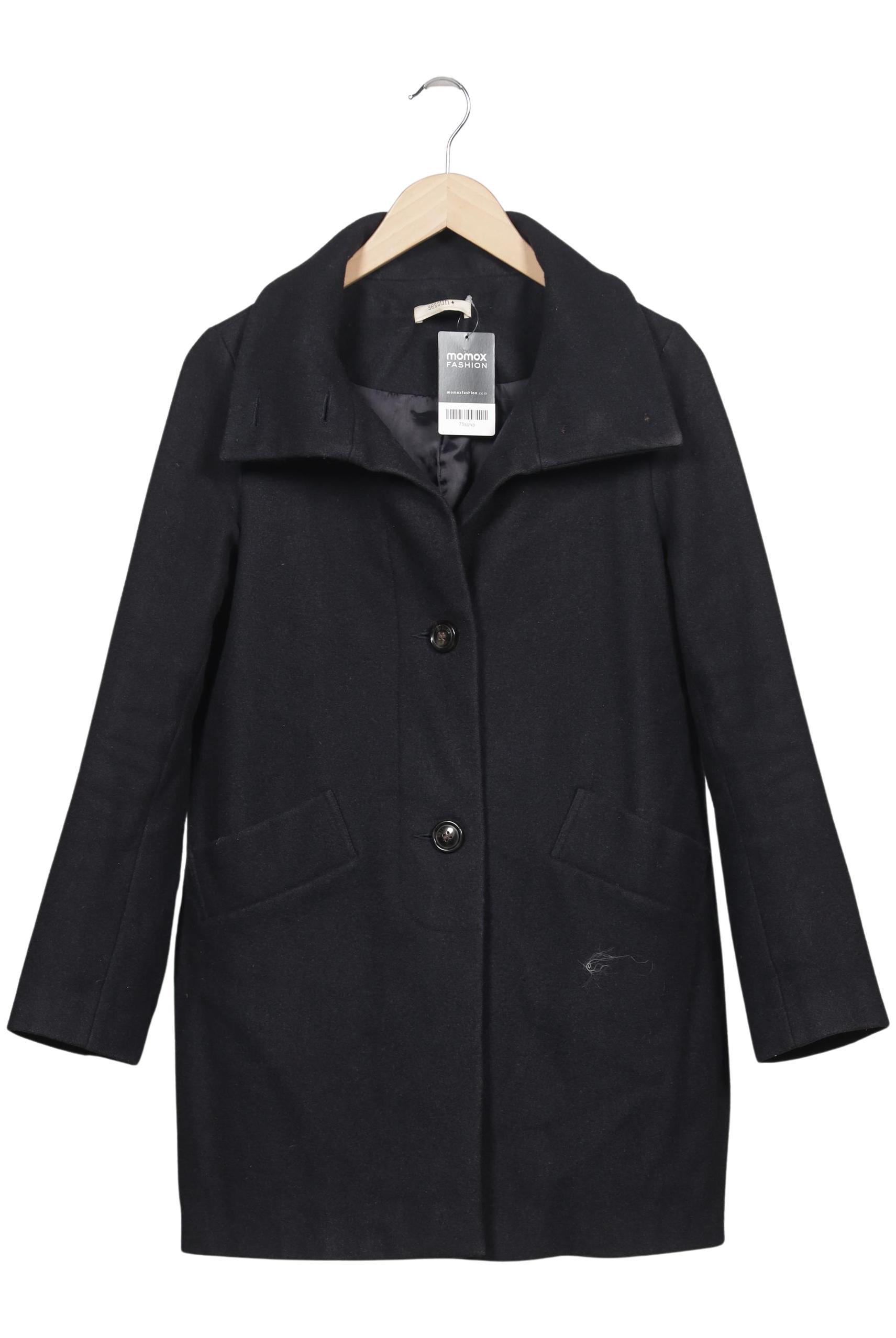 

sessun Damen Mantel, marineblau, Gr. 38